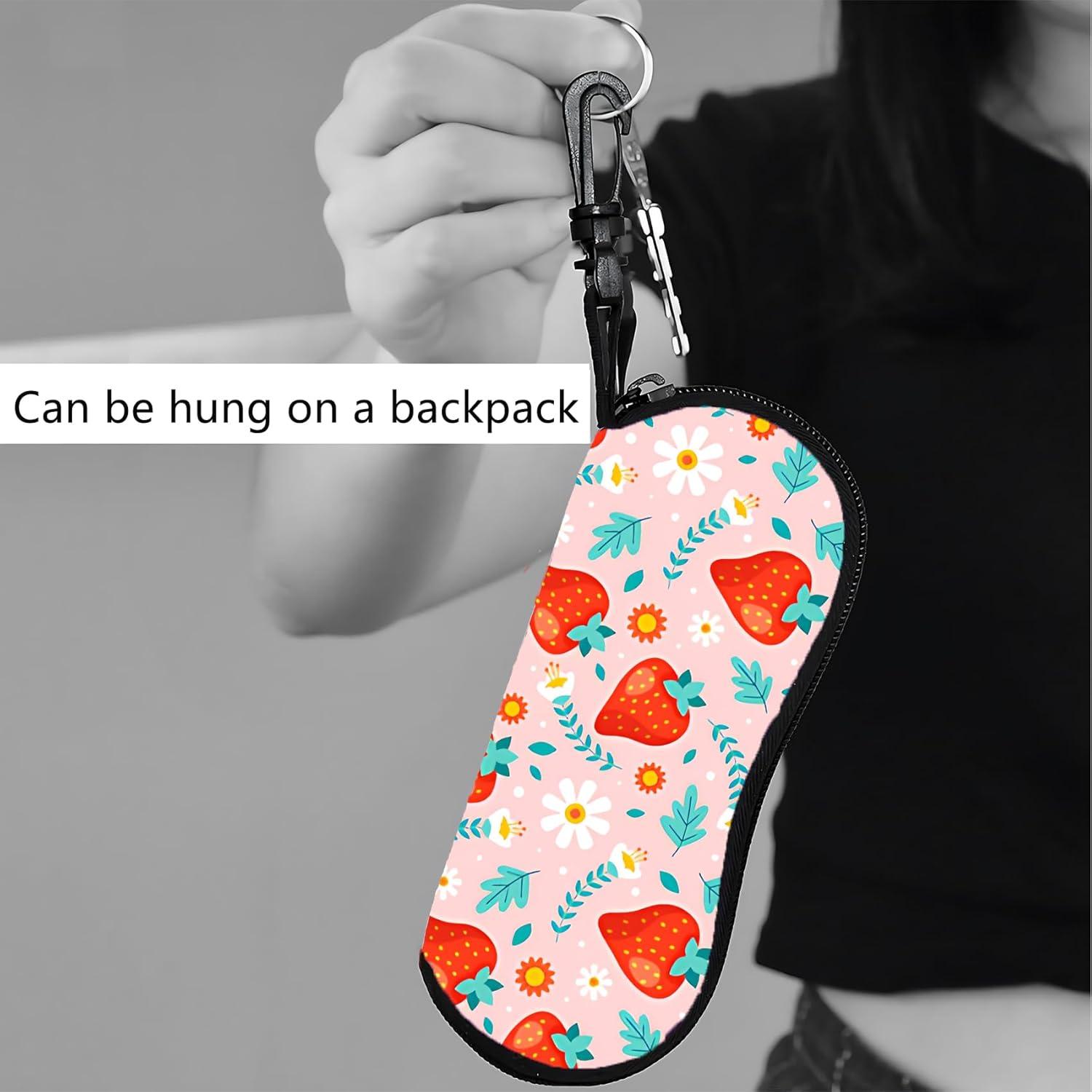 Funda de Gafas Suave Muemigai 2 Paquetes con Gancho