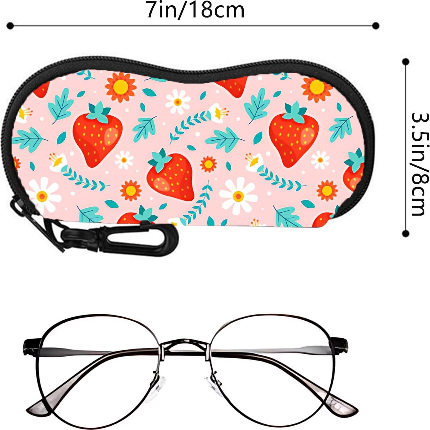 Funda de Gafas Suave Muemigai 2 Paquetes con Gancho