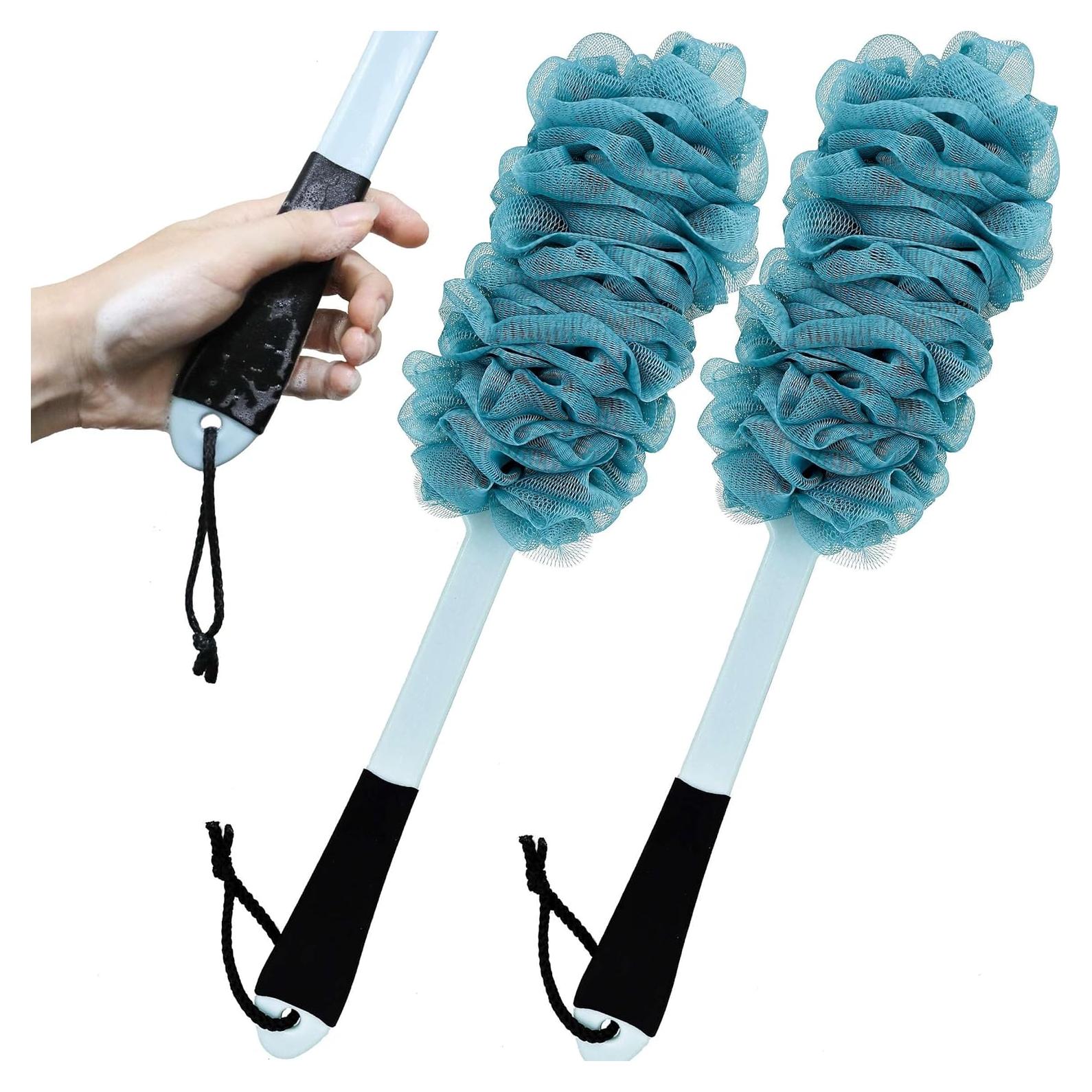 Paquete de 2 Cepillos Exfoliantes para Espalda ZAIOUS