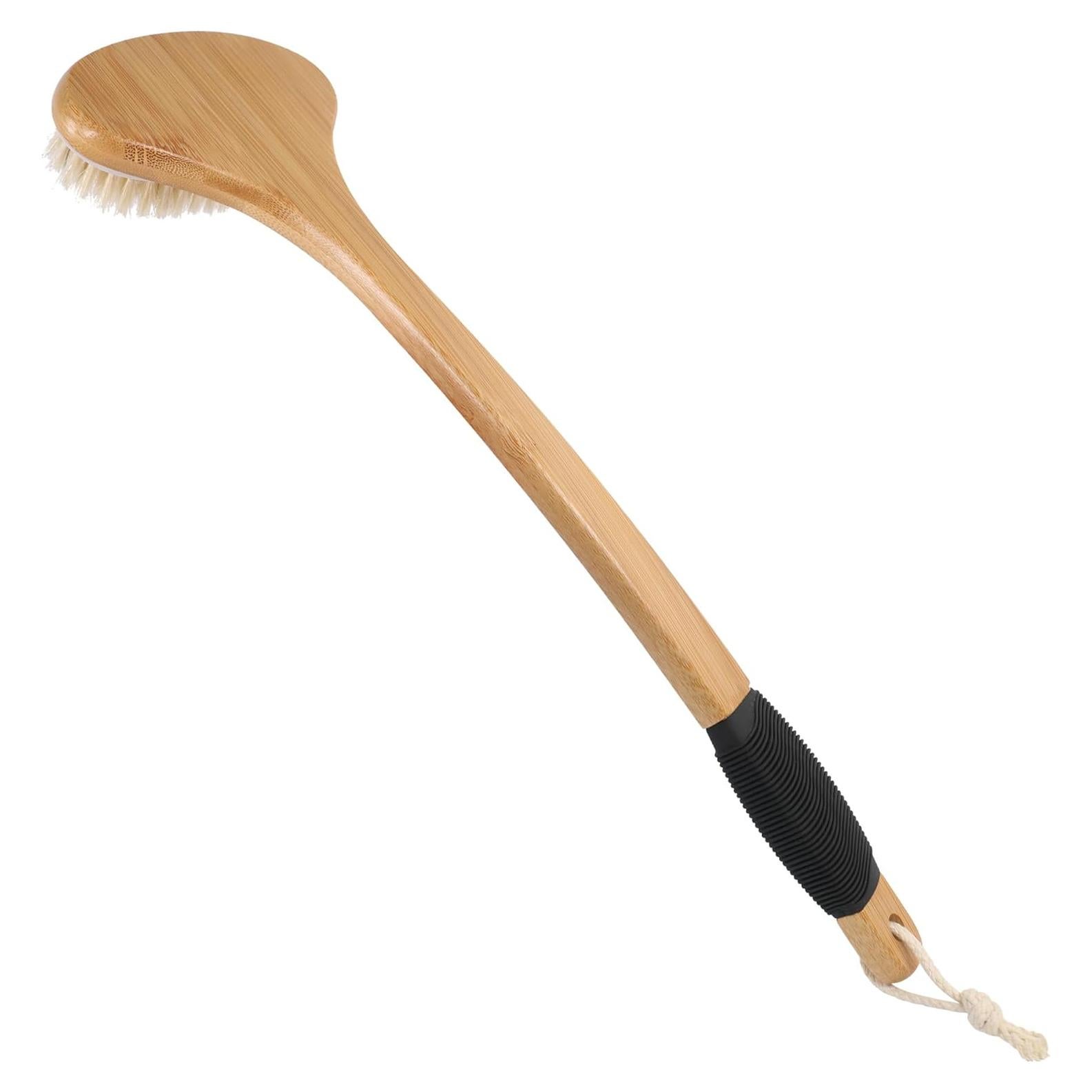 Cepillo de Espalda OWIIZI con Mango de Bambú 112 cm y Cerdas Rígidas