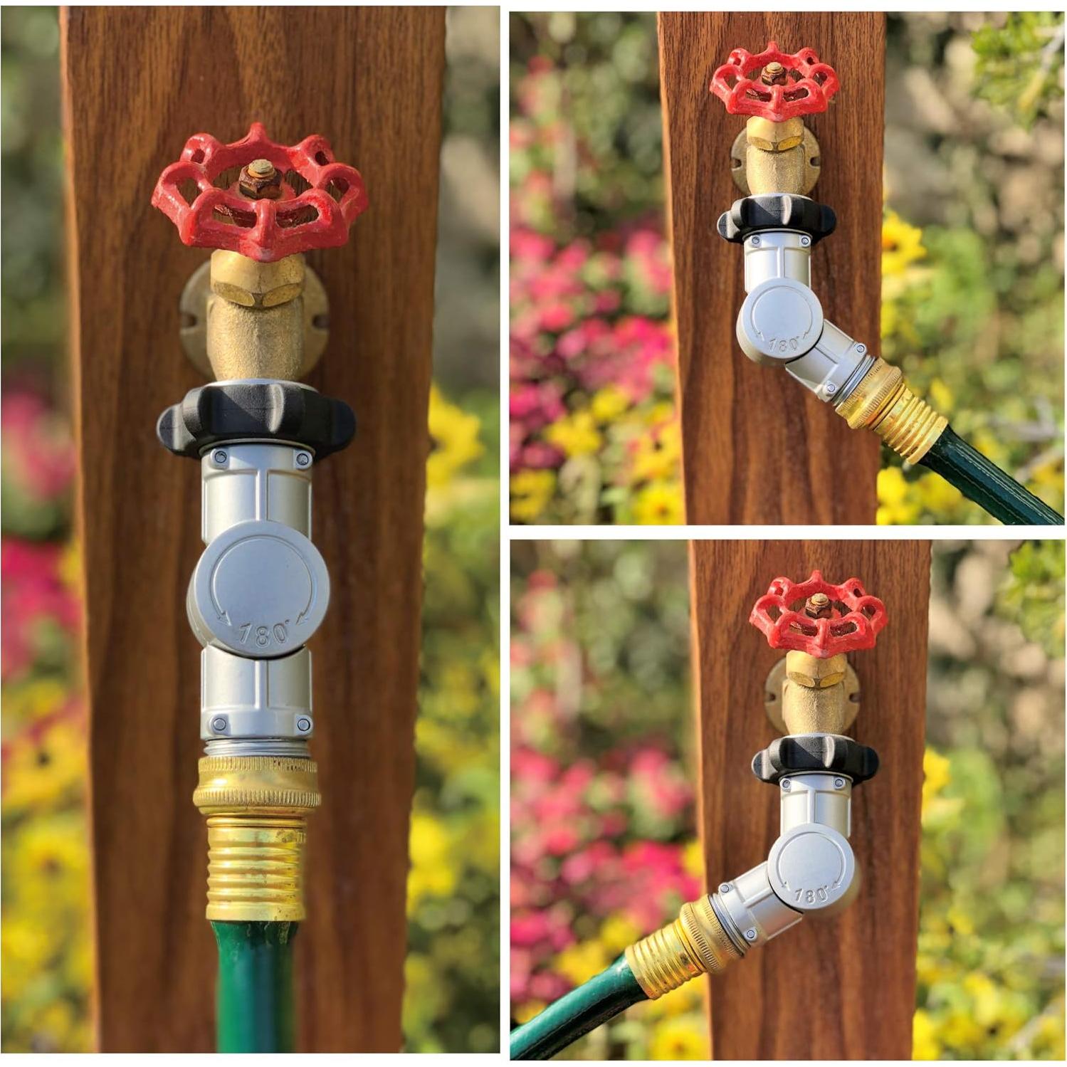 Conector Giratorio de Metal Eden 20051 180° y 360°