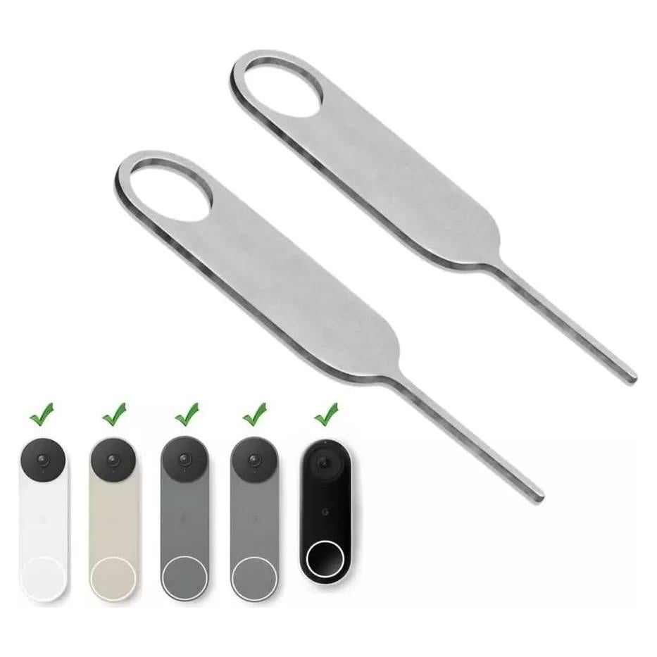Juego de Llave para Timbre 2 Piezas Sndperiexam - Compatible Arlo, Nest, Eufy