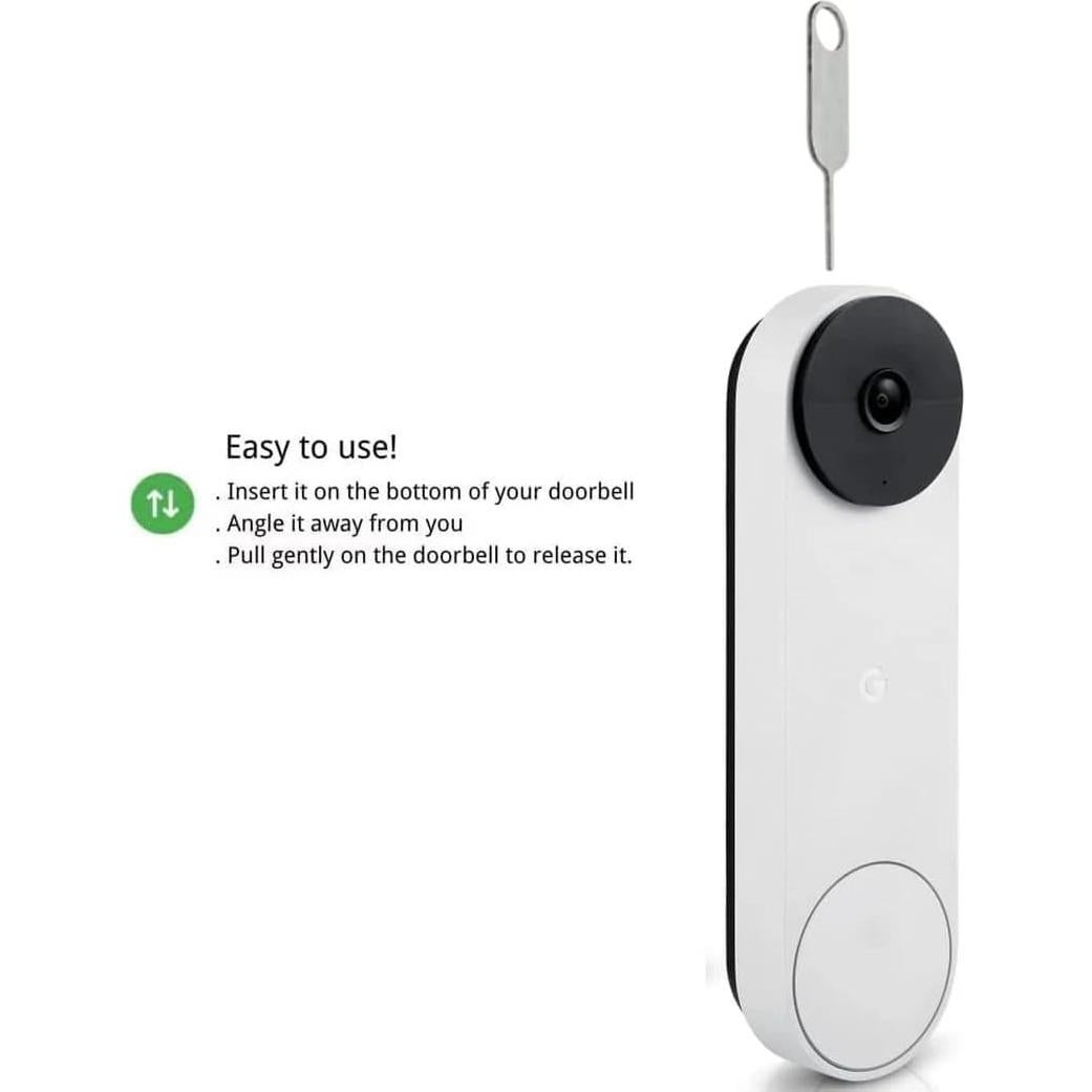 Juego de Llave para Timbre 2 Piezas Sndperiexam - Compatible Arlo, Nest, Eufy