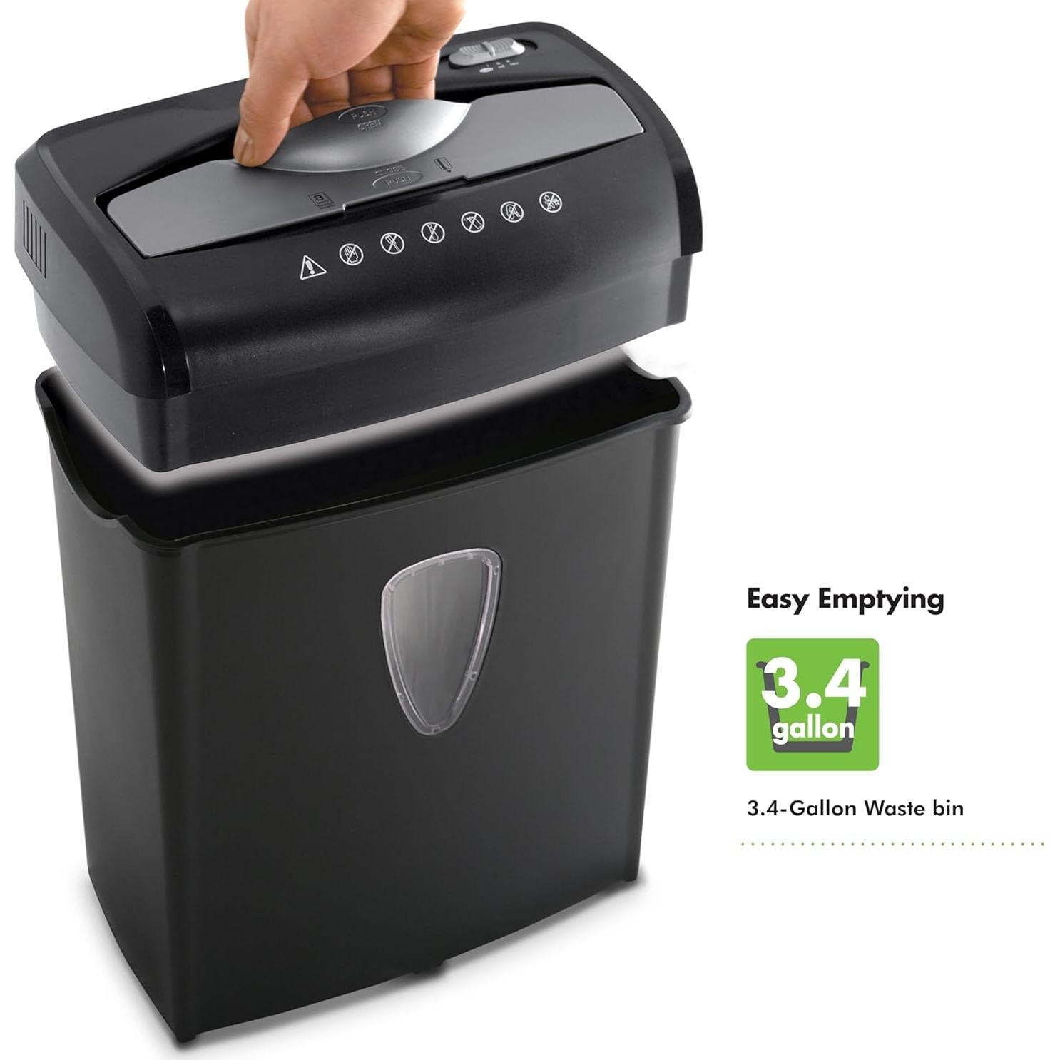 Trituradora de Papel Aurora AU895XA Corte Cruzado 8 Hojas