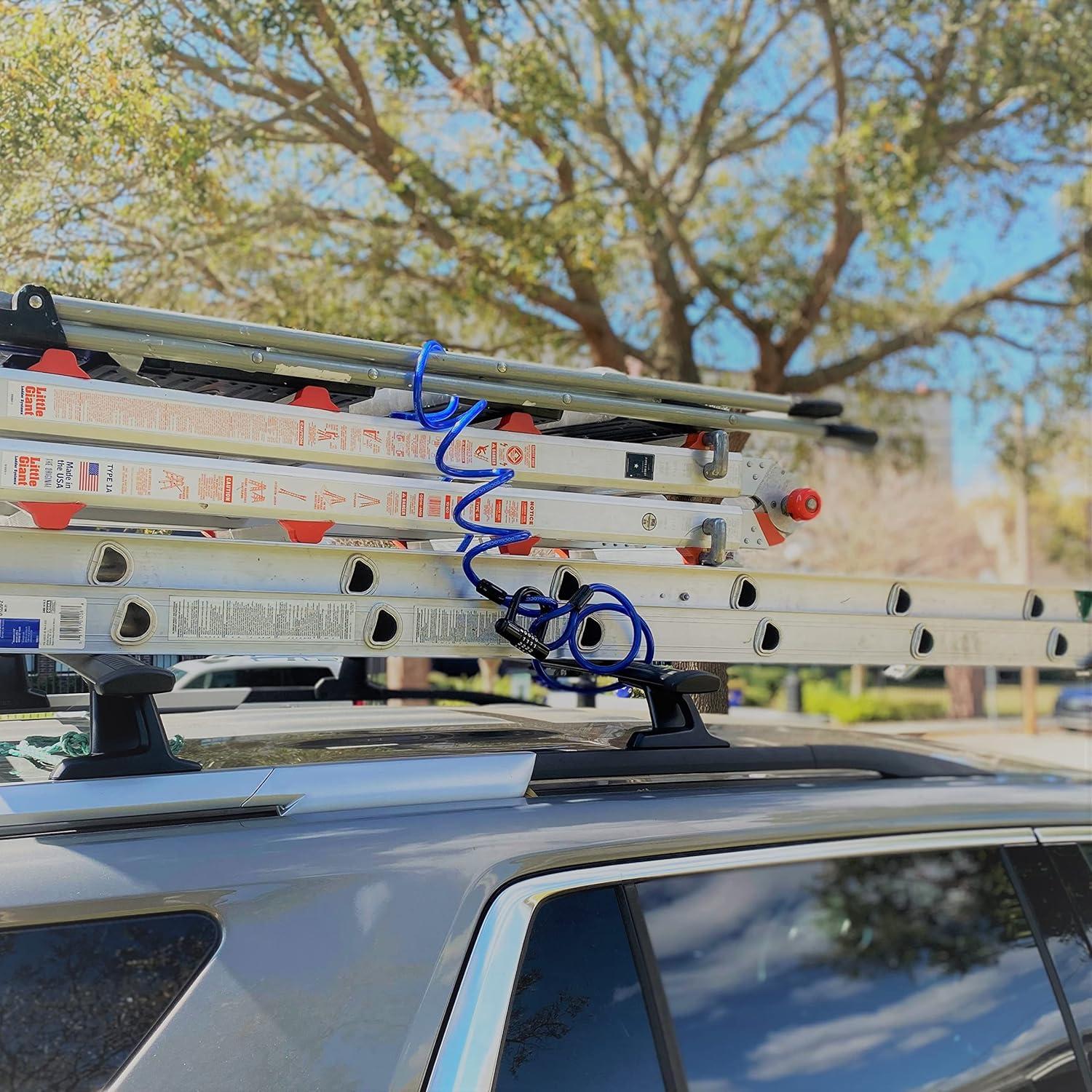 Cable de Seguridad Enrollado DocksLocks 5ft Antirrobo para Bicicletas