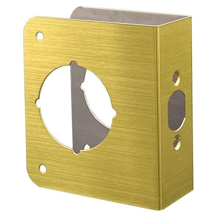 Refuerzo de puerta Sumbin 3.49 cm latón satinado moderno