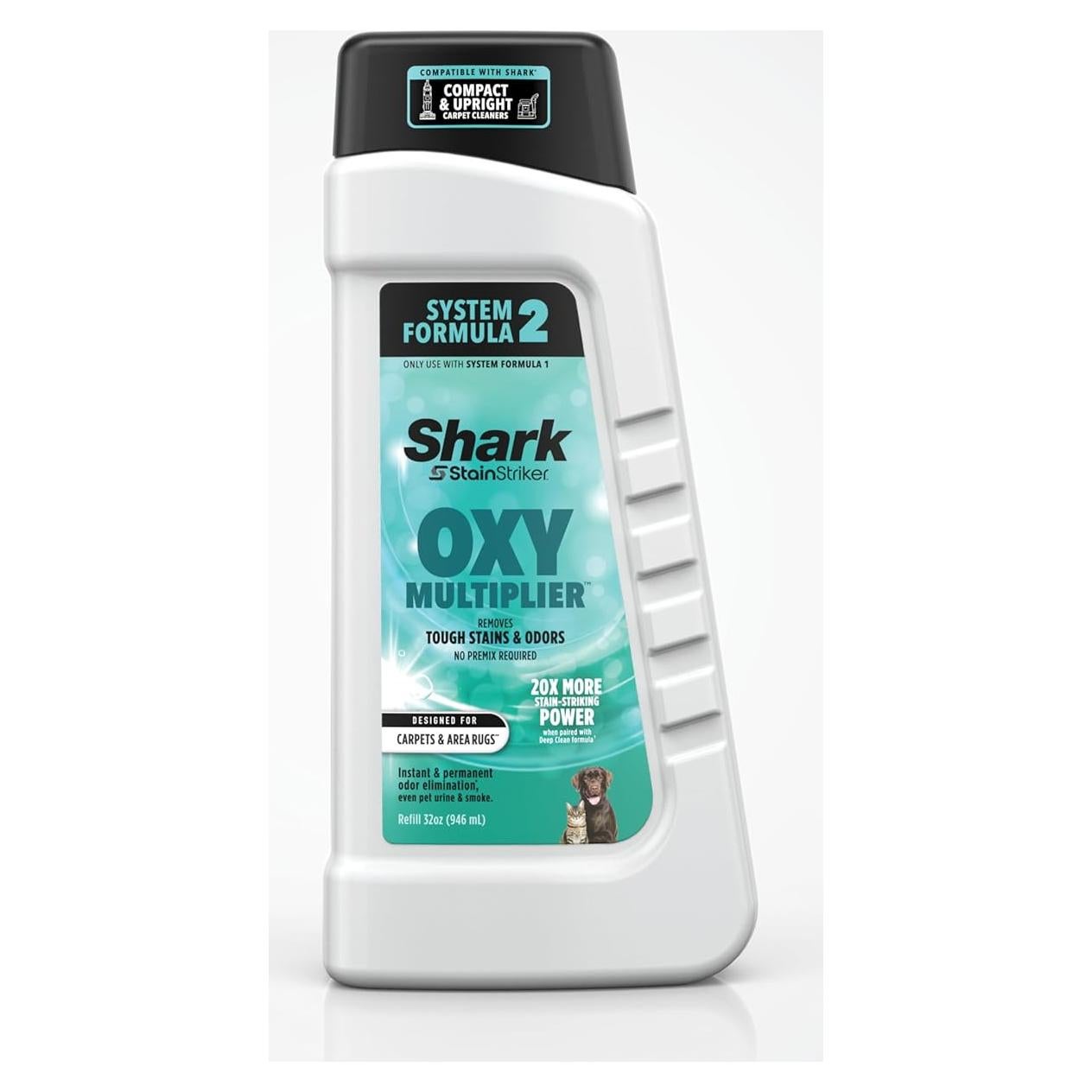 Fórmula Multiplicadora OXY Shark StainStriker 0.95L para Alfombras