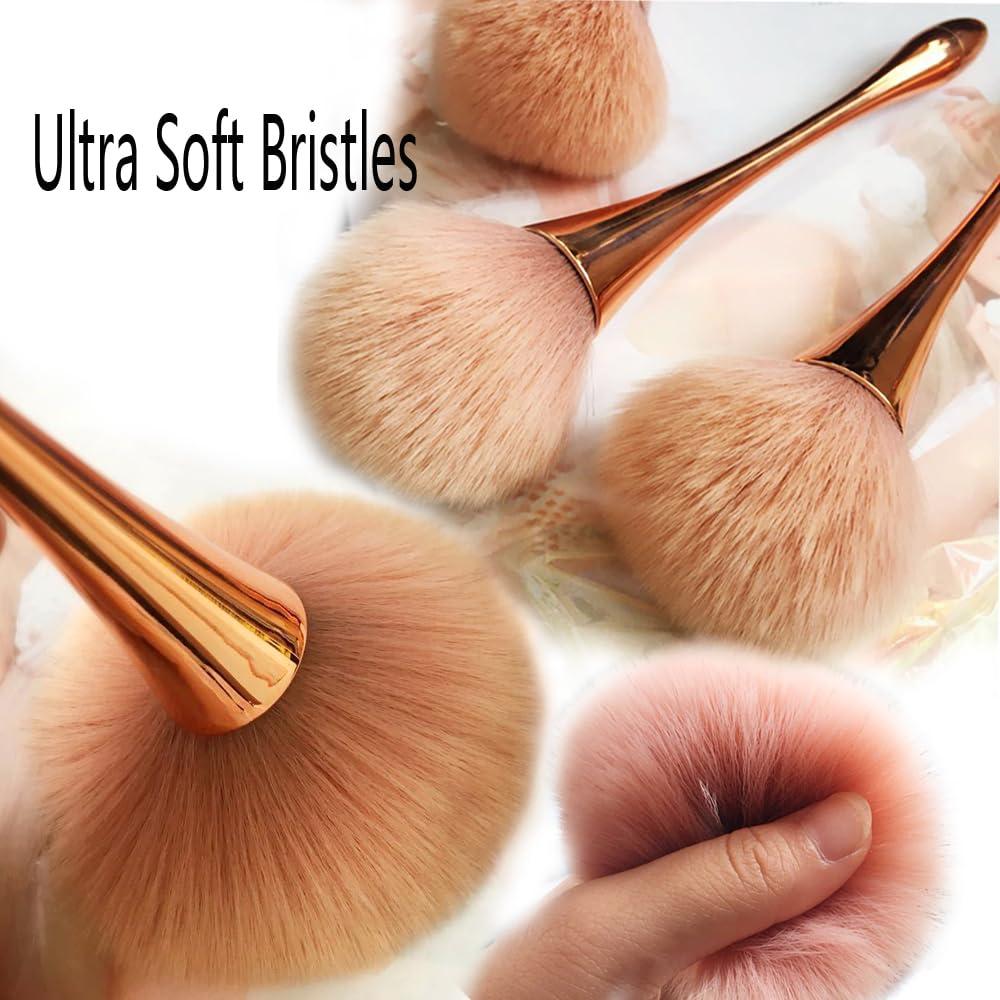 Juego de Brochas de Maquillaje Profesional AM RIGHT THIRTY Oro Rosa