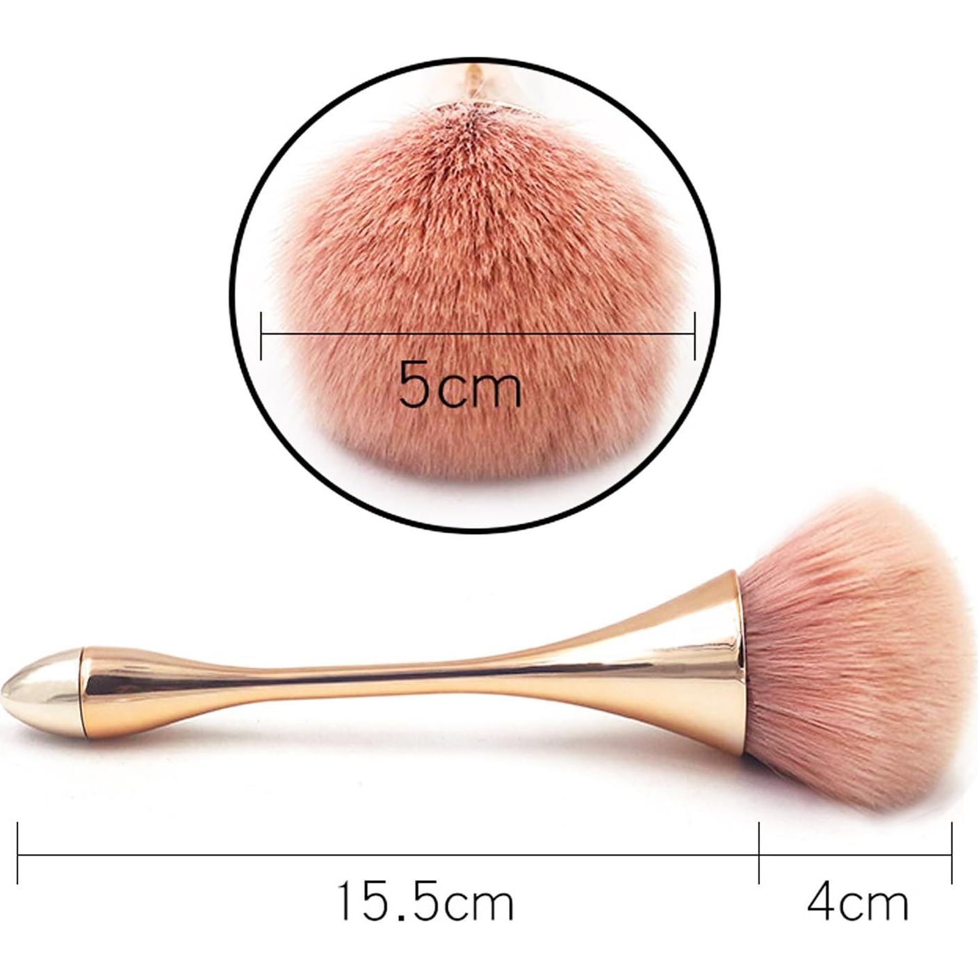 Juego de Brochas de Maquillaje Profesional AM RIGHT THIRTY Oro Rosa