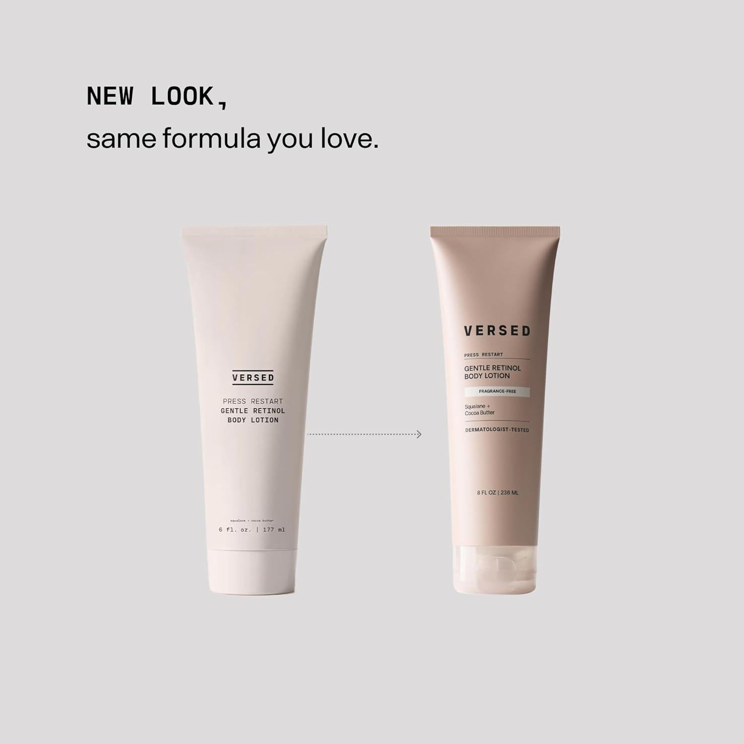 Loción Corporal Reafirmante VERSED con Retinol 226.8 g