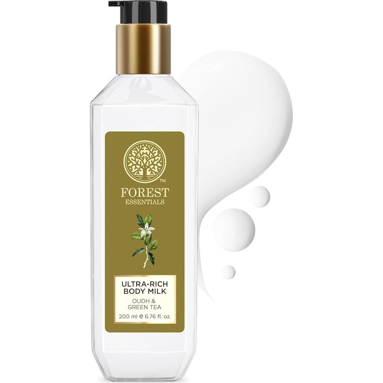 Loción Corporal Ultra Rica Forest Essentials Oudh Té Verde 200ml
