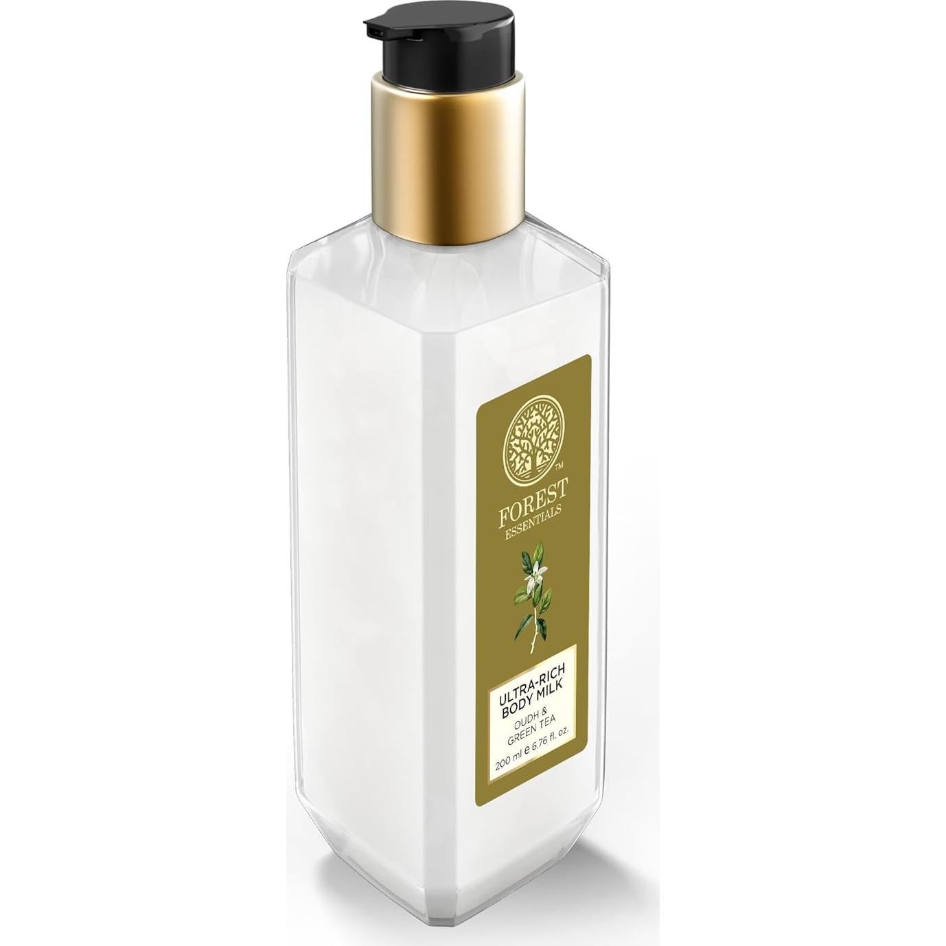 Loción Corporal Ultra Rica Forest Essentials Oudh Té Verde 200ml