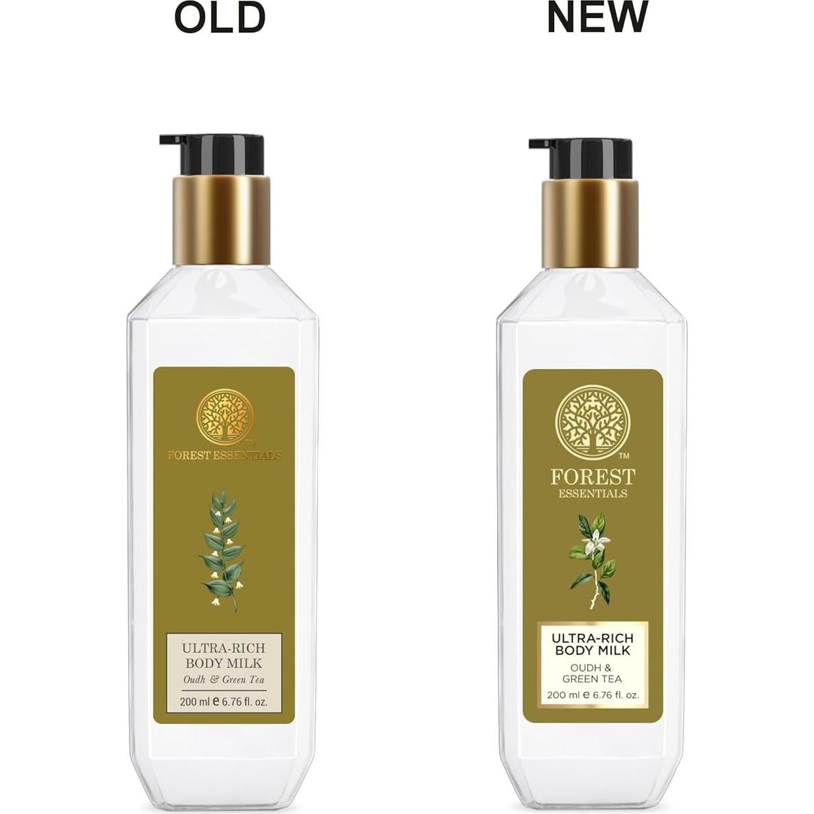 Loción Corporal Ultra Rica Forest Essentials Oudh Té Verde 200ml