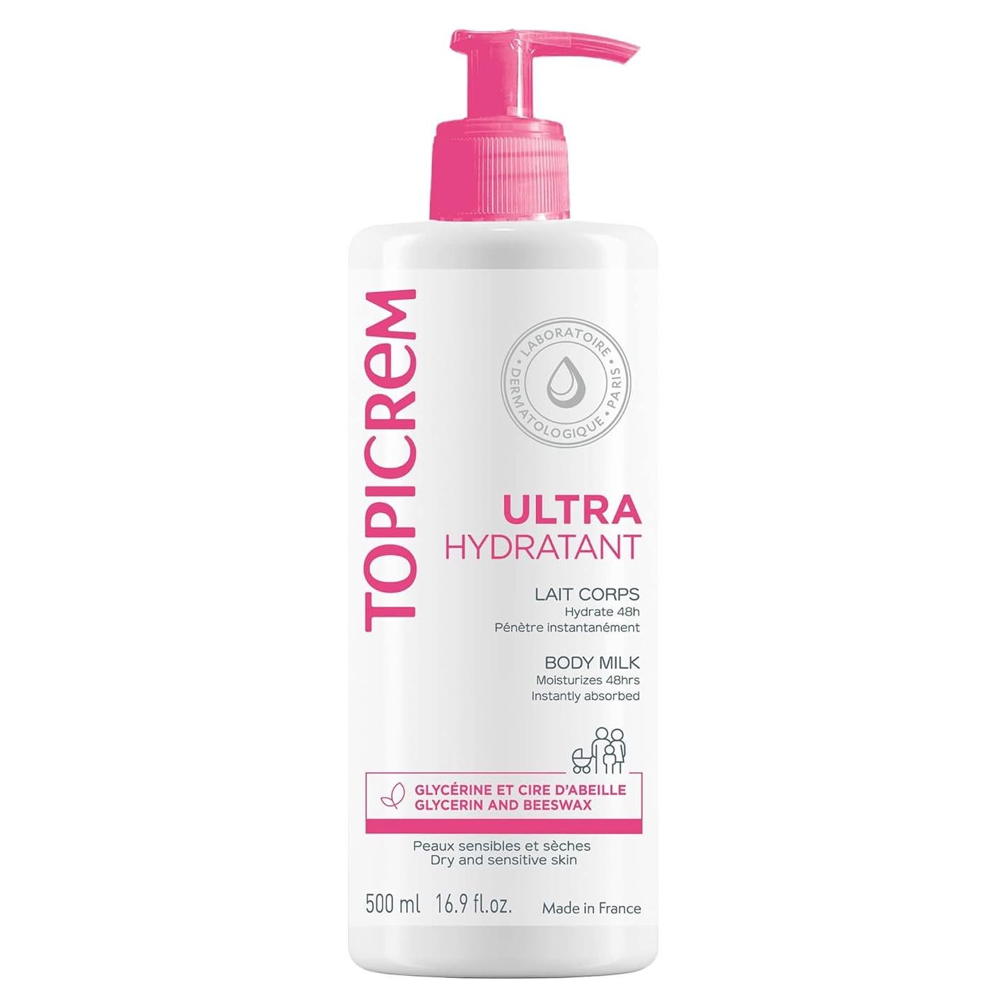 Leche Corporal Ultra-Hidratante Topicrem 500 ml Piel Sensible