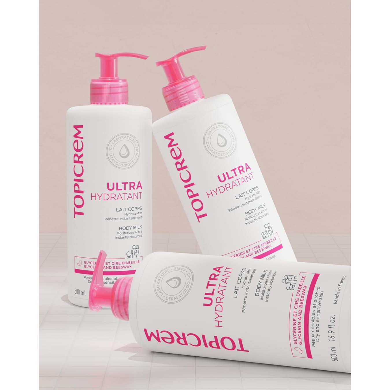 Leche Corporal Ultra-Hidratante Topicrem 500 ml Piel Sensible