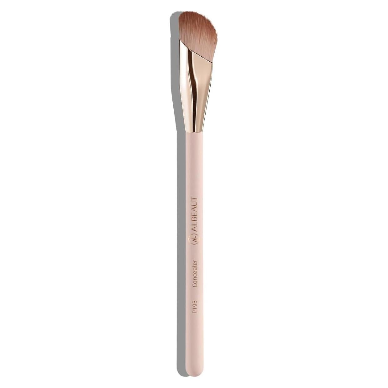 Pincel Corrector Angulado ALBEAUT P193 - 16cm Rosa