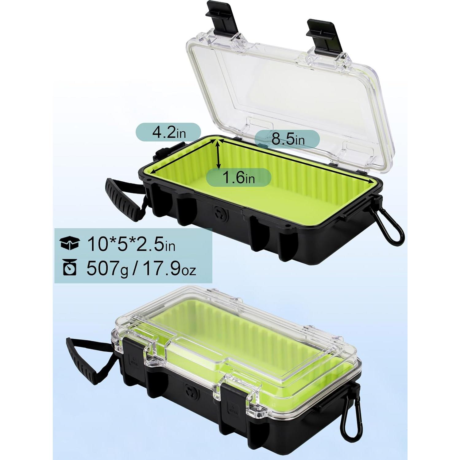 Caja Impermeable Avlcoaky 25.4x14x7.4 cm para Kayak