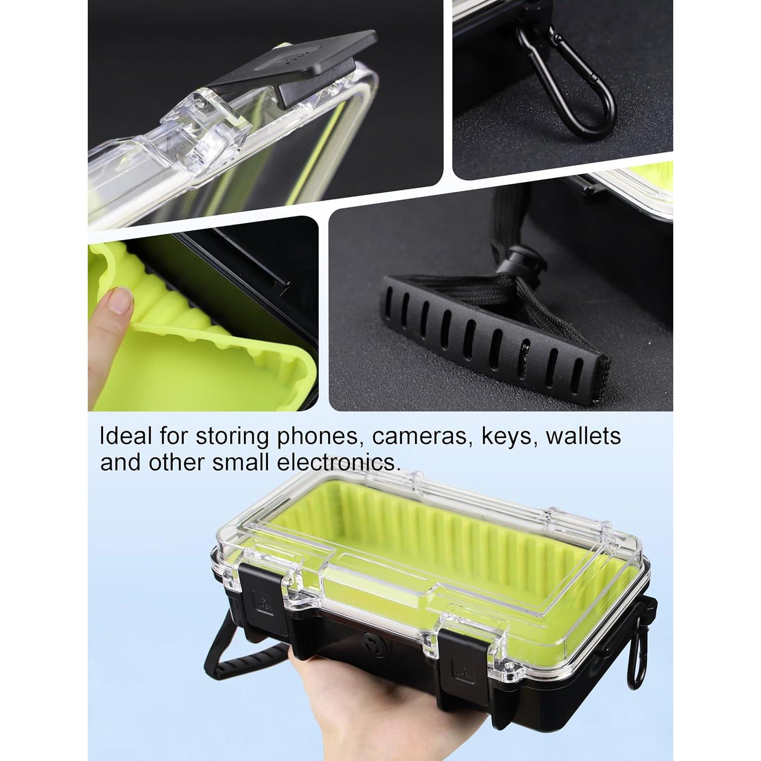 Caja Impermeable Avlcoaky 25.4x14x7.4 cm para Kayak