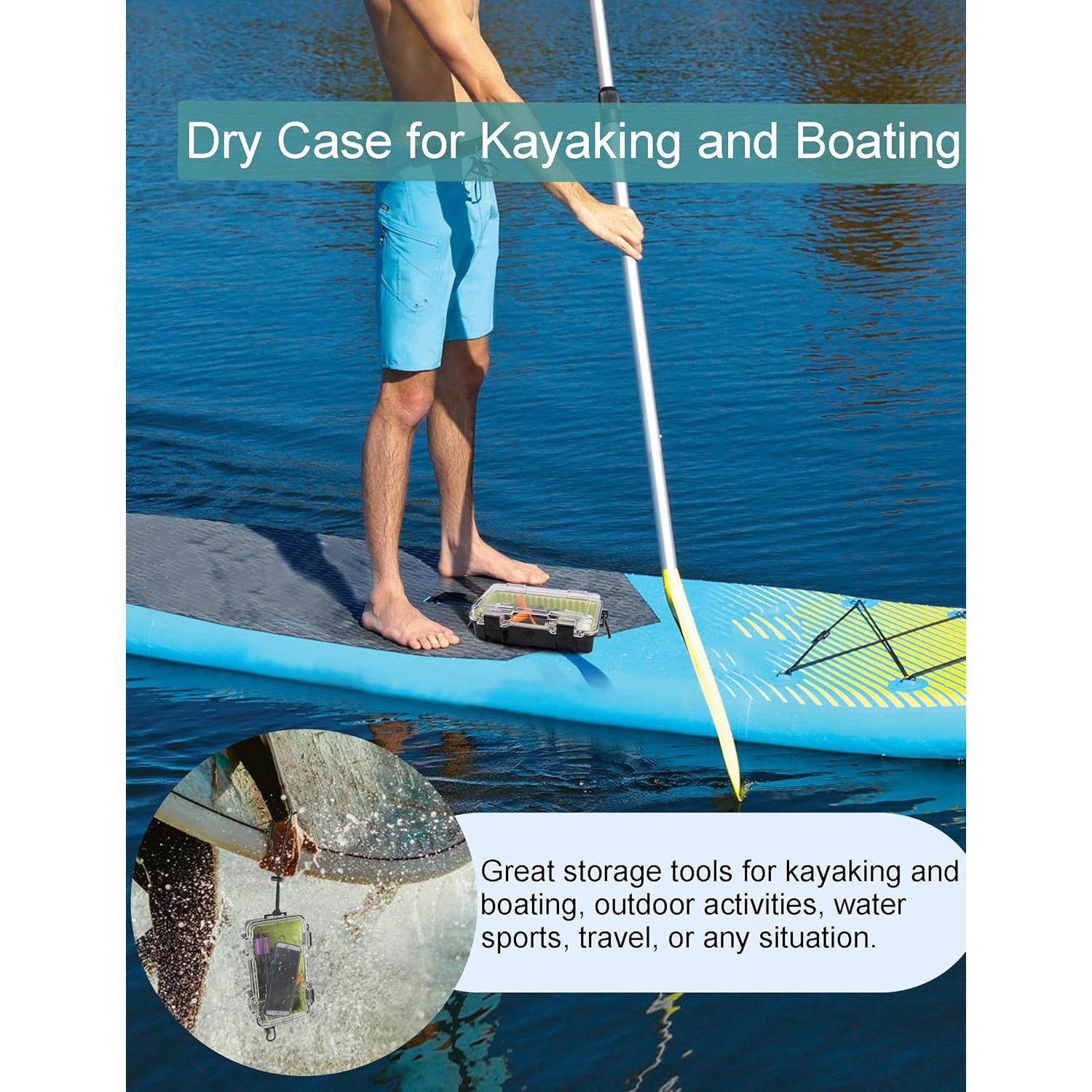 Caja Impermeable Avlcoaky 25.4x14x7.4 cm para Kayak