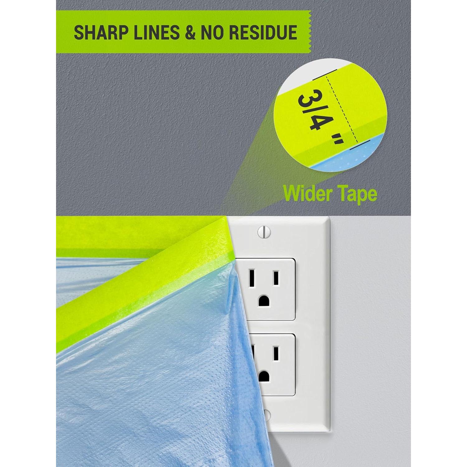 Película de Enmascarar SARDVISA 3 Rollos 150/109/56 cm