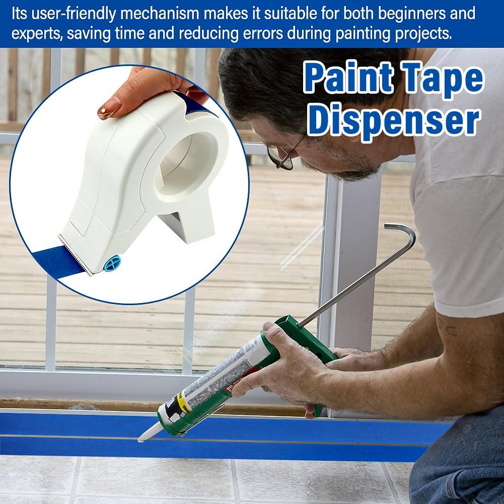 Dispensador de Cinta de Pintor Loyanger Blanco 15x10.4cm