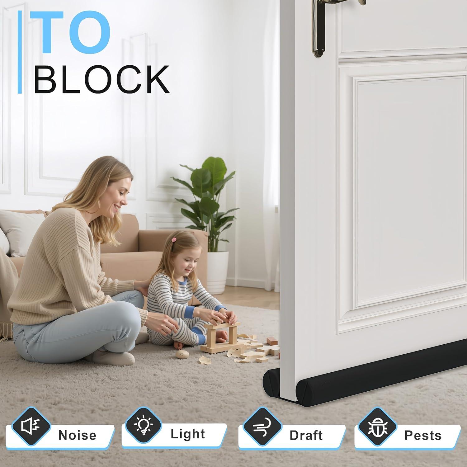 Tapón para Corrientes de Aire SYIPO - Bloqueador de Ruido 96.5 cm