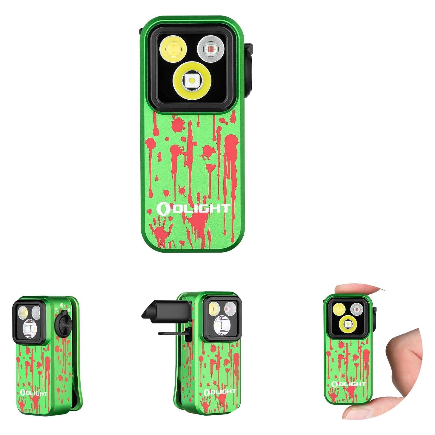 Linterna EDC Olight Oclip Pro 500 Lúmenes Verde Zombie
