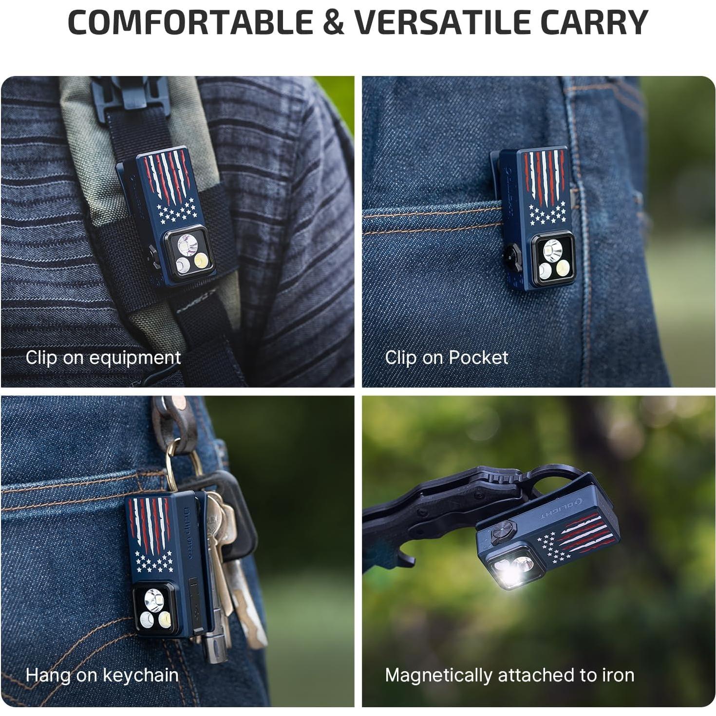 Linterna OLIGHT Oclip Ultra 530 Lúmenes Recargable Clip-on