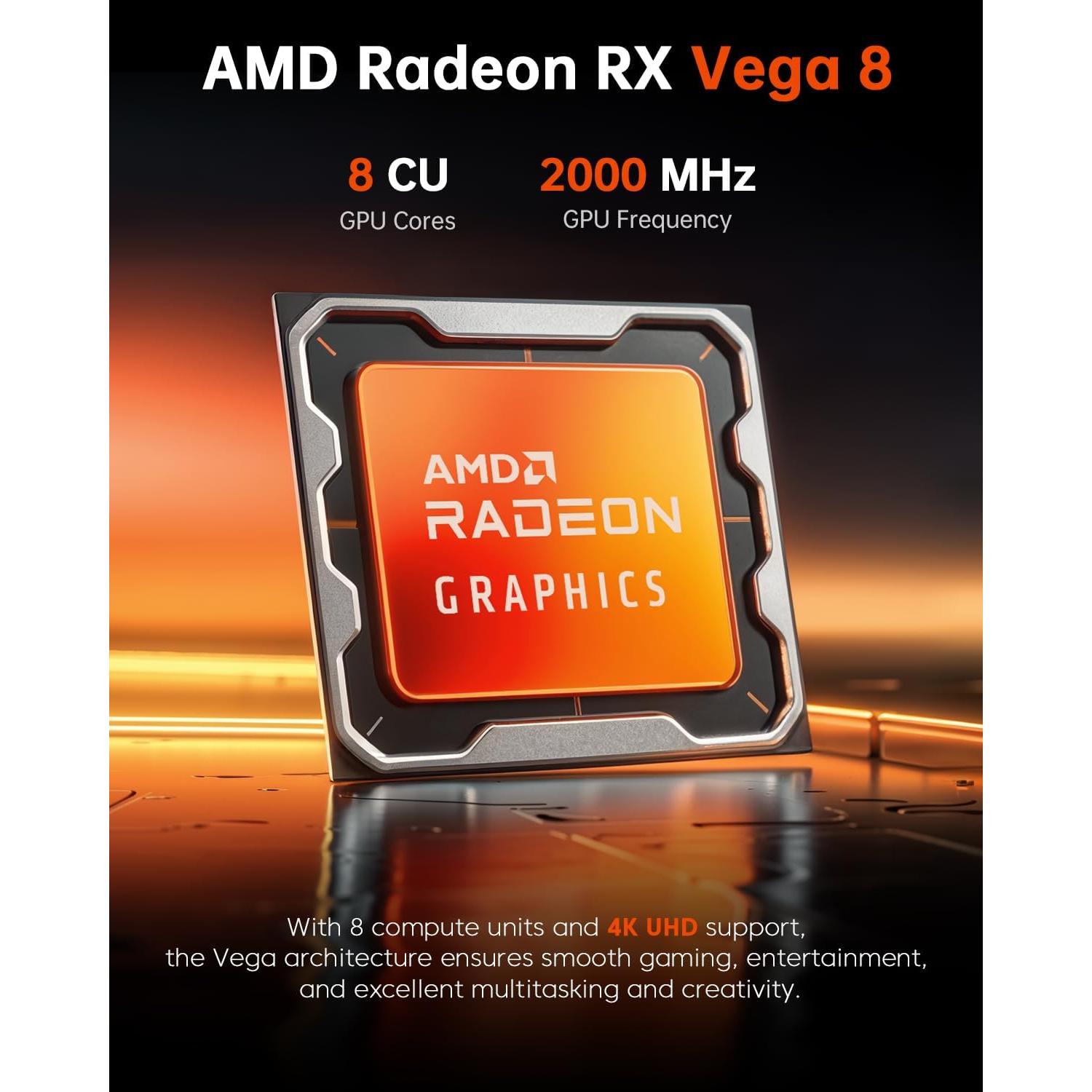 Mini PC Gaming ACEMAGIC K1 Ryzen 7 32GB RAM 1TB SSD 4K