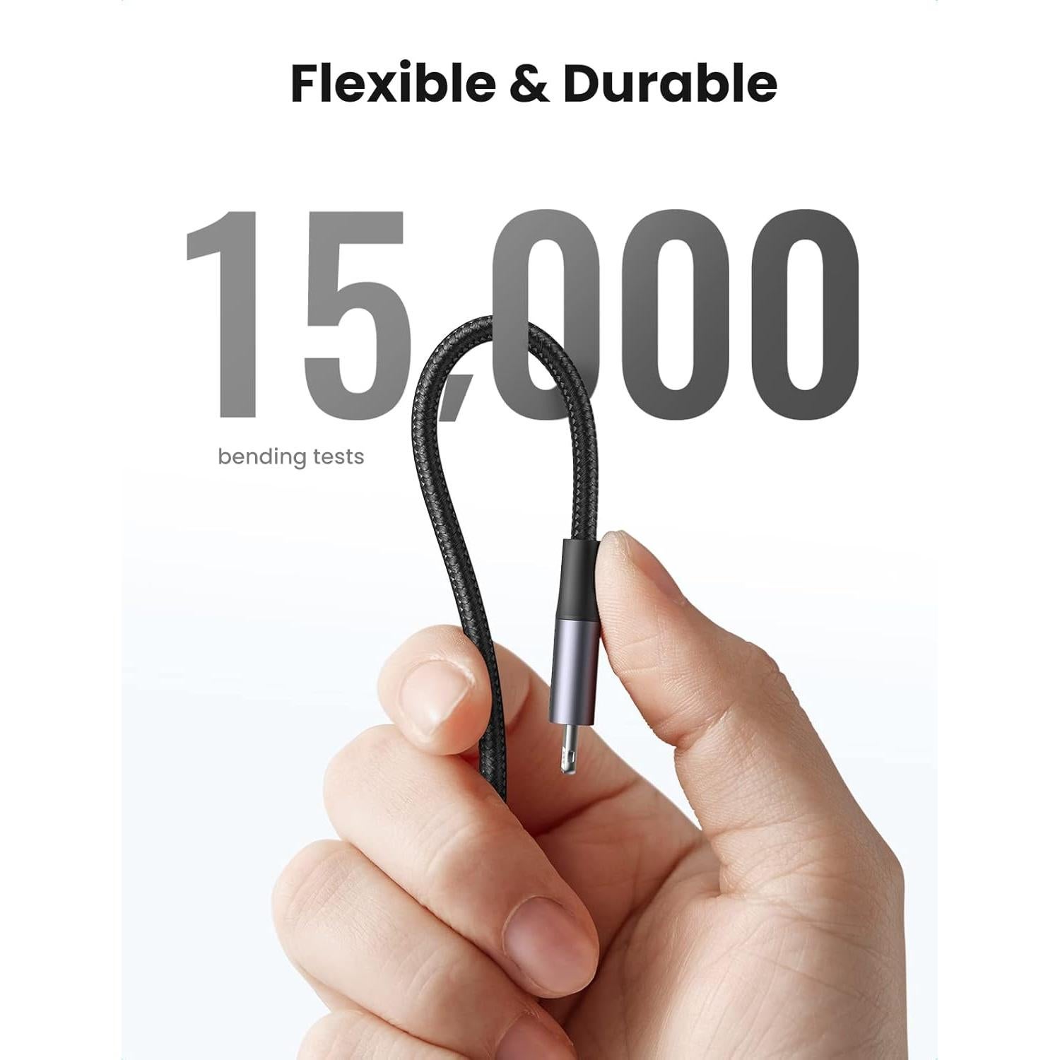 Cable USB C a Lightning UGREEN 1.83m MFi Carga Rápida