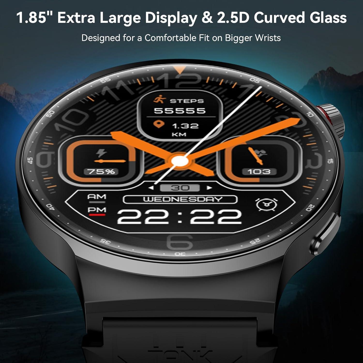 Reloj Inteligente AMAZTIM POWER para Hombres, Pantalla 4.7 cm