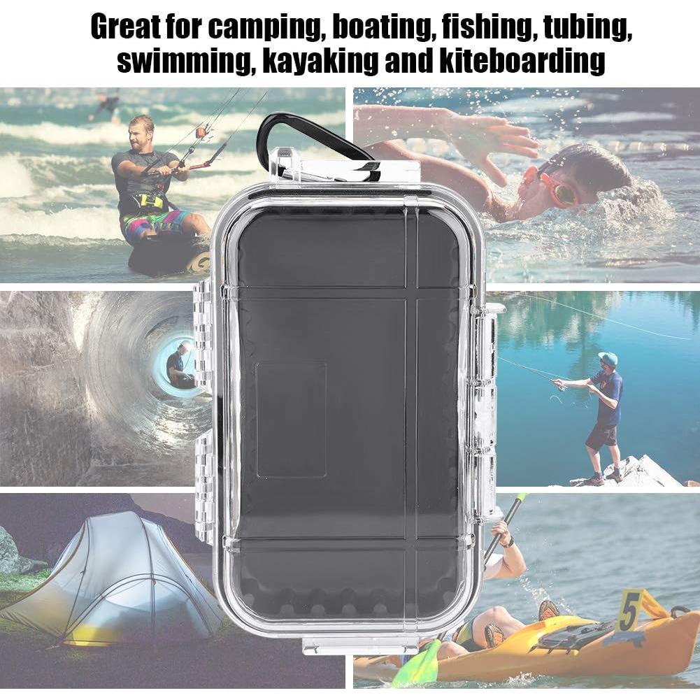 Caja de Almacenamiento Impermeable Tomotato 19x12x5cm Transparente