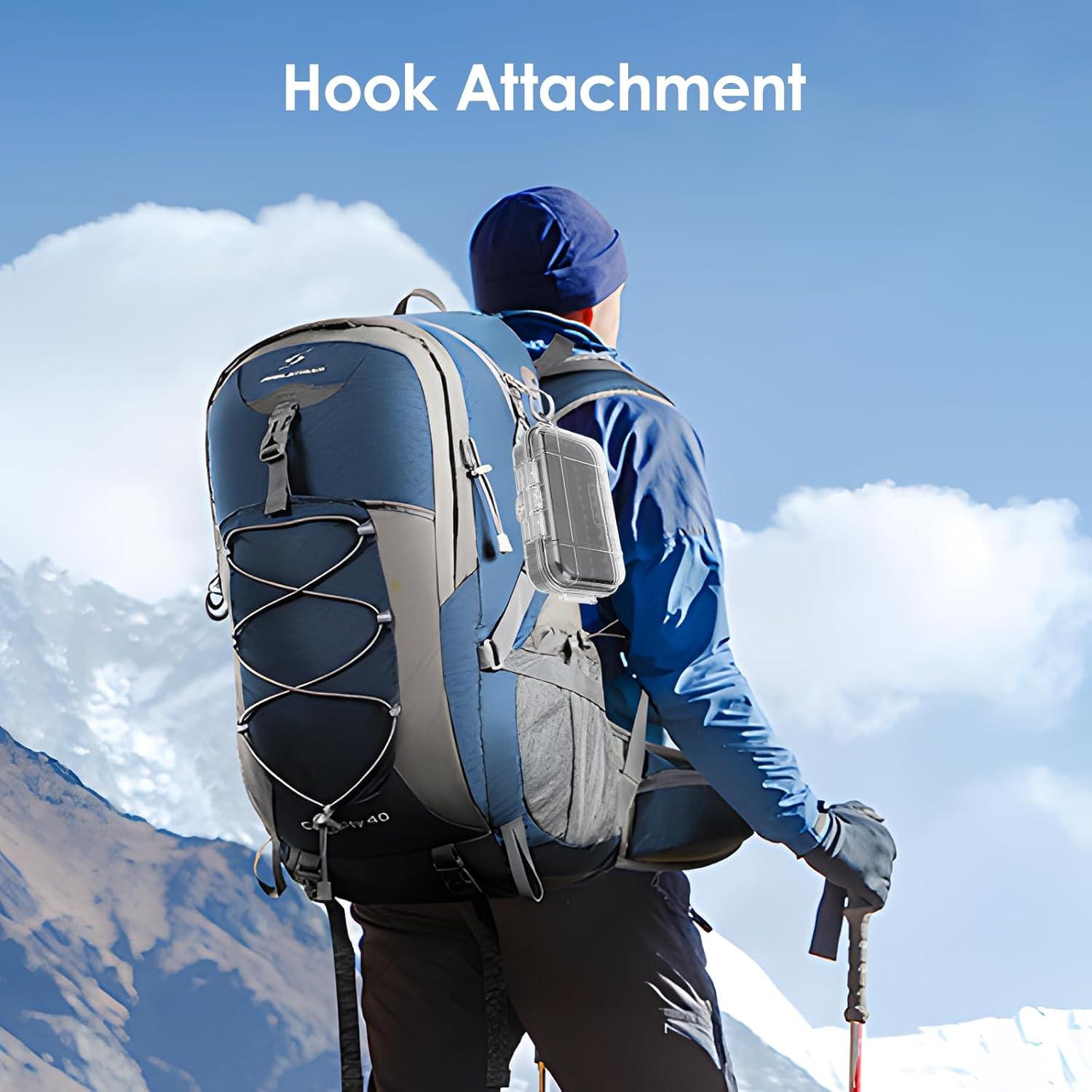 Caja de Almacenamiento Impermeable Tomotato 19x12x5cm Transparente