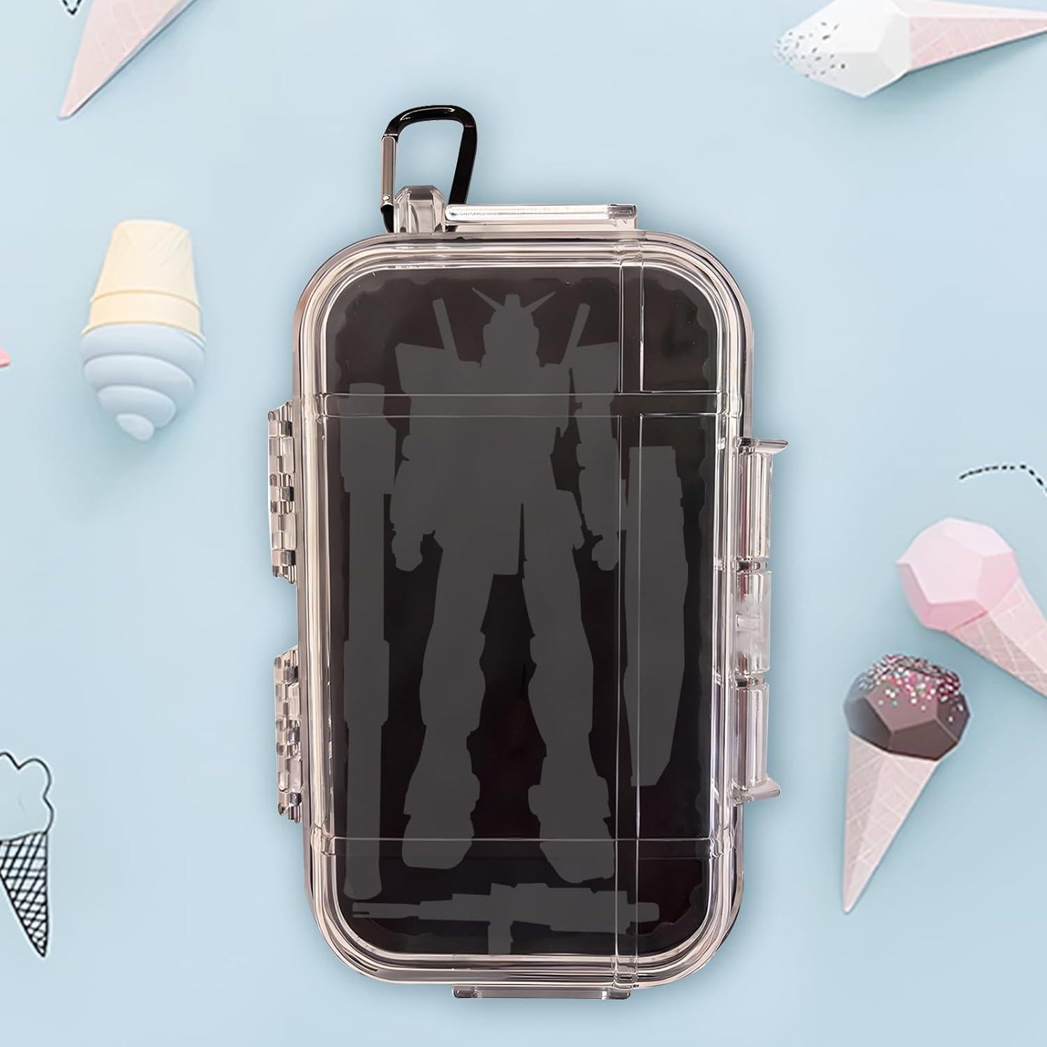 Caja de Almacenamiento Impermeable Tomotato 19x12x5cm Transparente