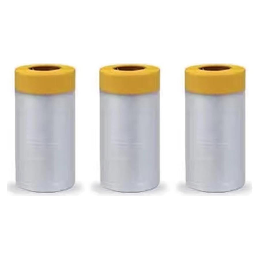 Película de Enmascarar con Cinta Andech 3.6x6.04m 3 Paquetes