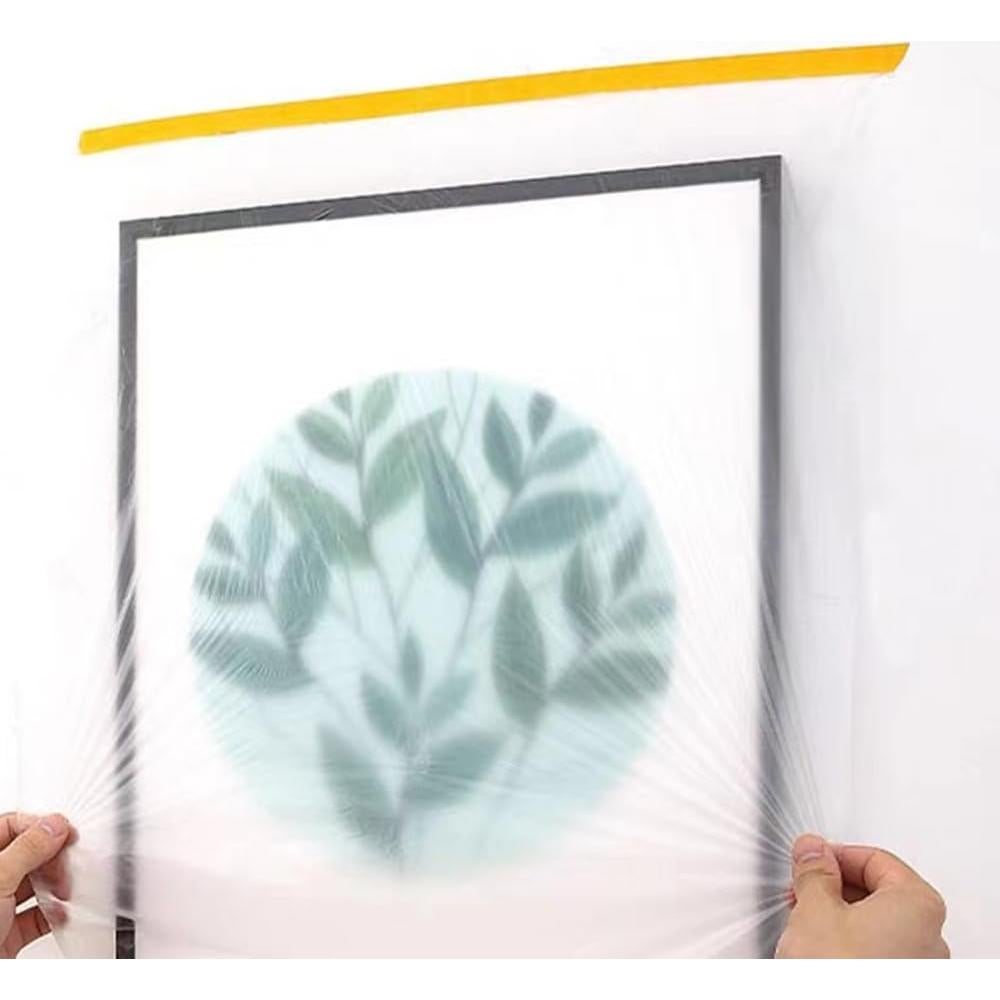 Película de Enmascarar con Cinta Andech 3.6x6.04m 3 Paquetes