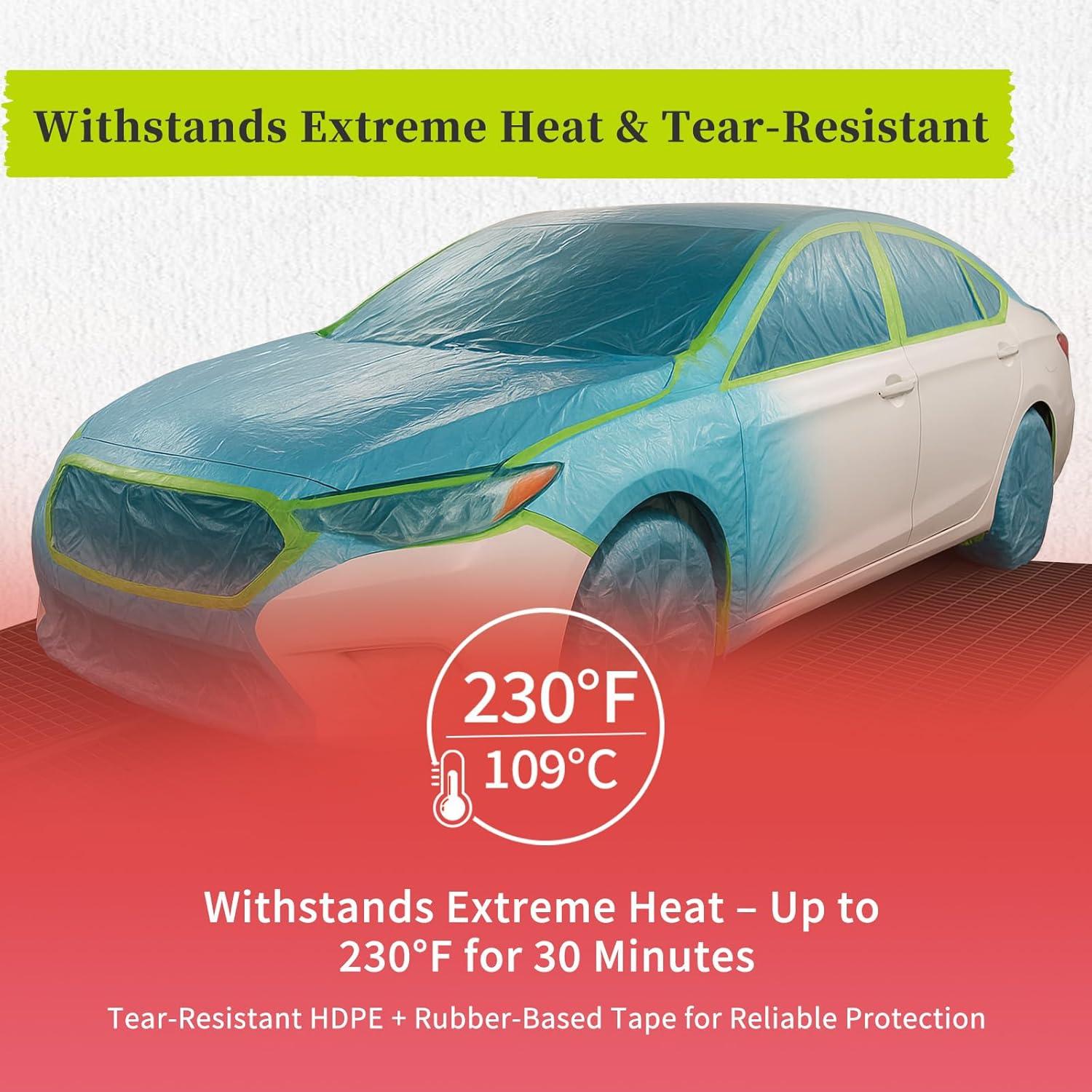 Película de Enmascarar Pre-tapada Dindindang 55.88 cm x 20.12 m