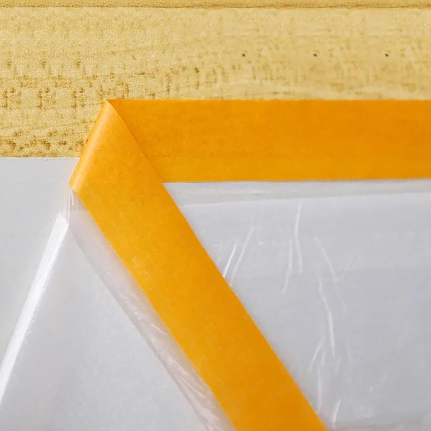 Película de Enmascarar Pre-Adhesiva Upupmoon 4 Rollos 24.9x15.5cm