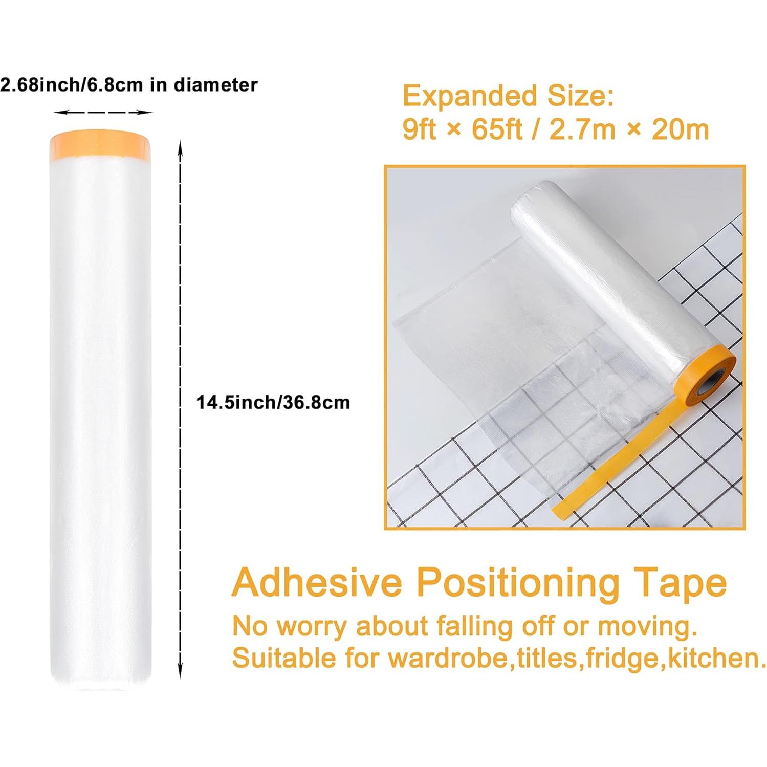 Película Protectora Muf 9 x 19.81 m Autoadhesiva Impermeable