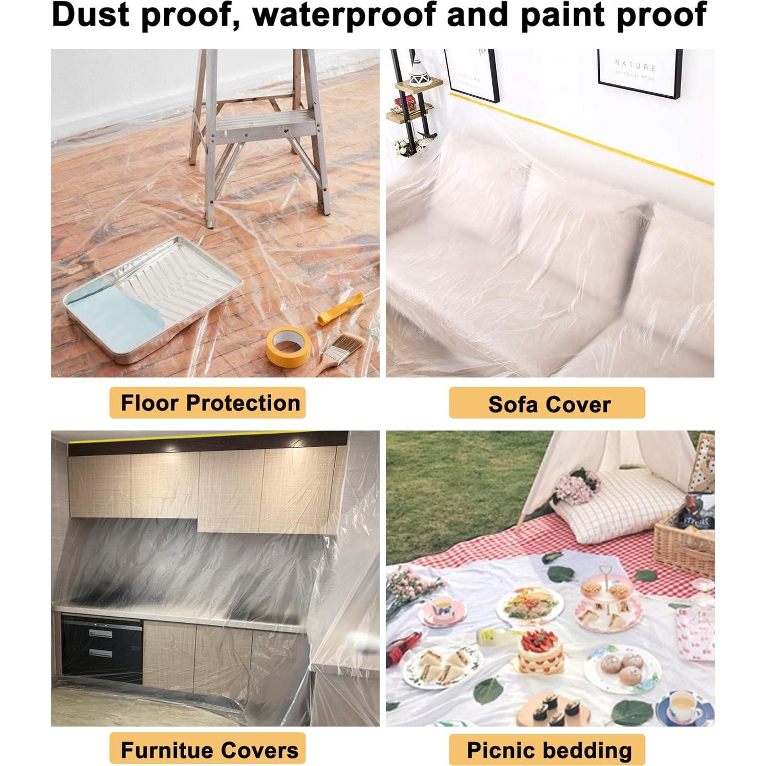 Película Protectora Muf 9 x 19.81 m Autoadhesiva Impermeable