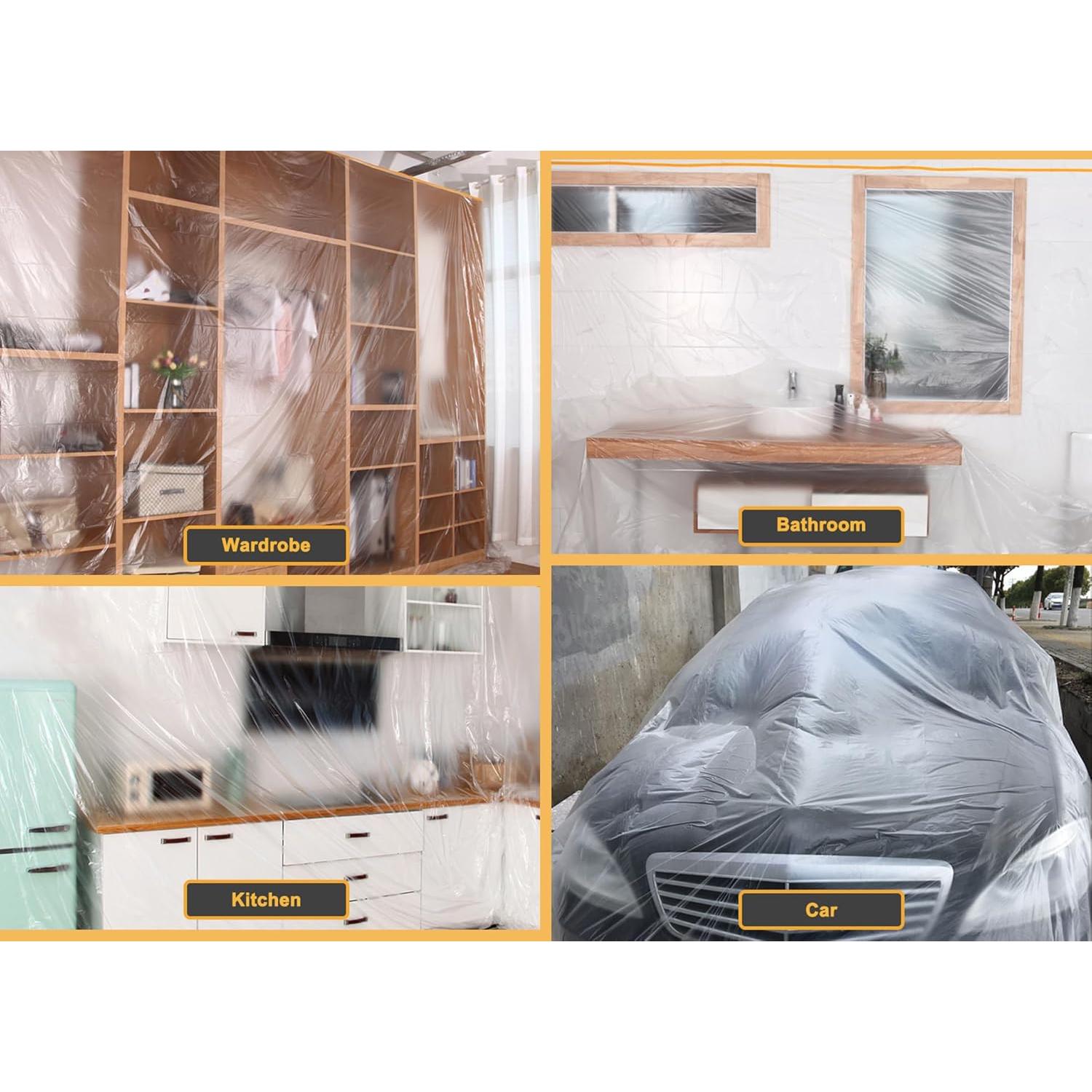 Película Protectora Muf 9 x 19.81 m Autoadhesiva Impermeable