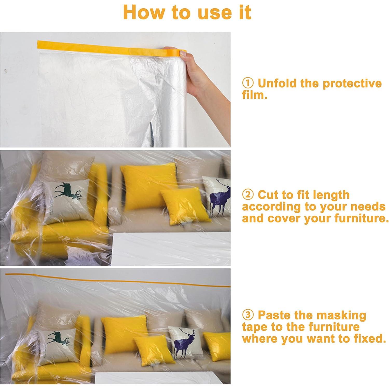 Película Protectora Muf 9 x 19.81 m Autoadhesiva Impermeable