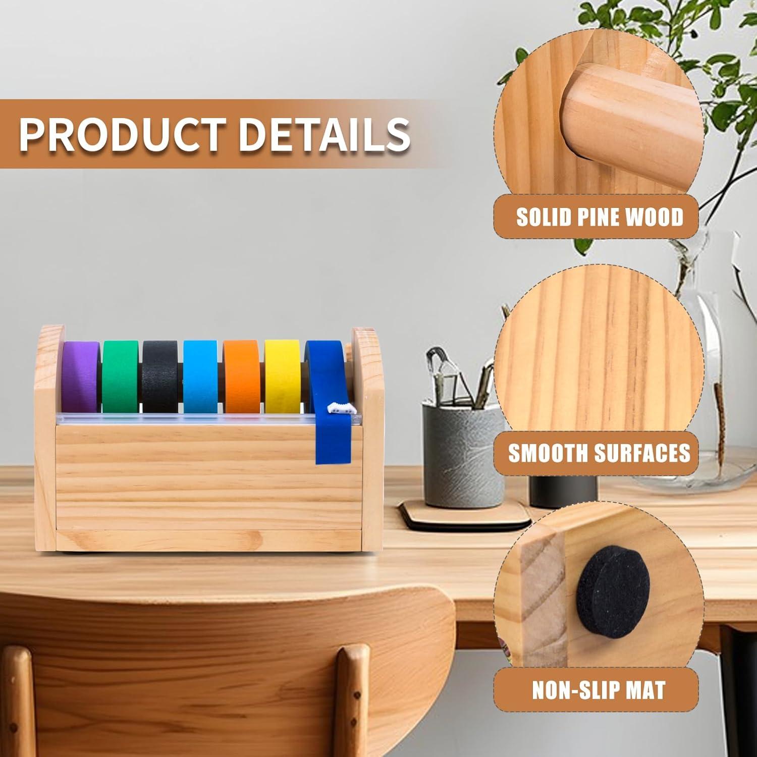 Dispensador de Cinta Adhesiva Niyanghome Cortador Deslizante 24.9cm