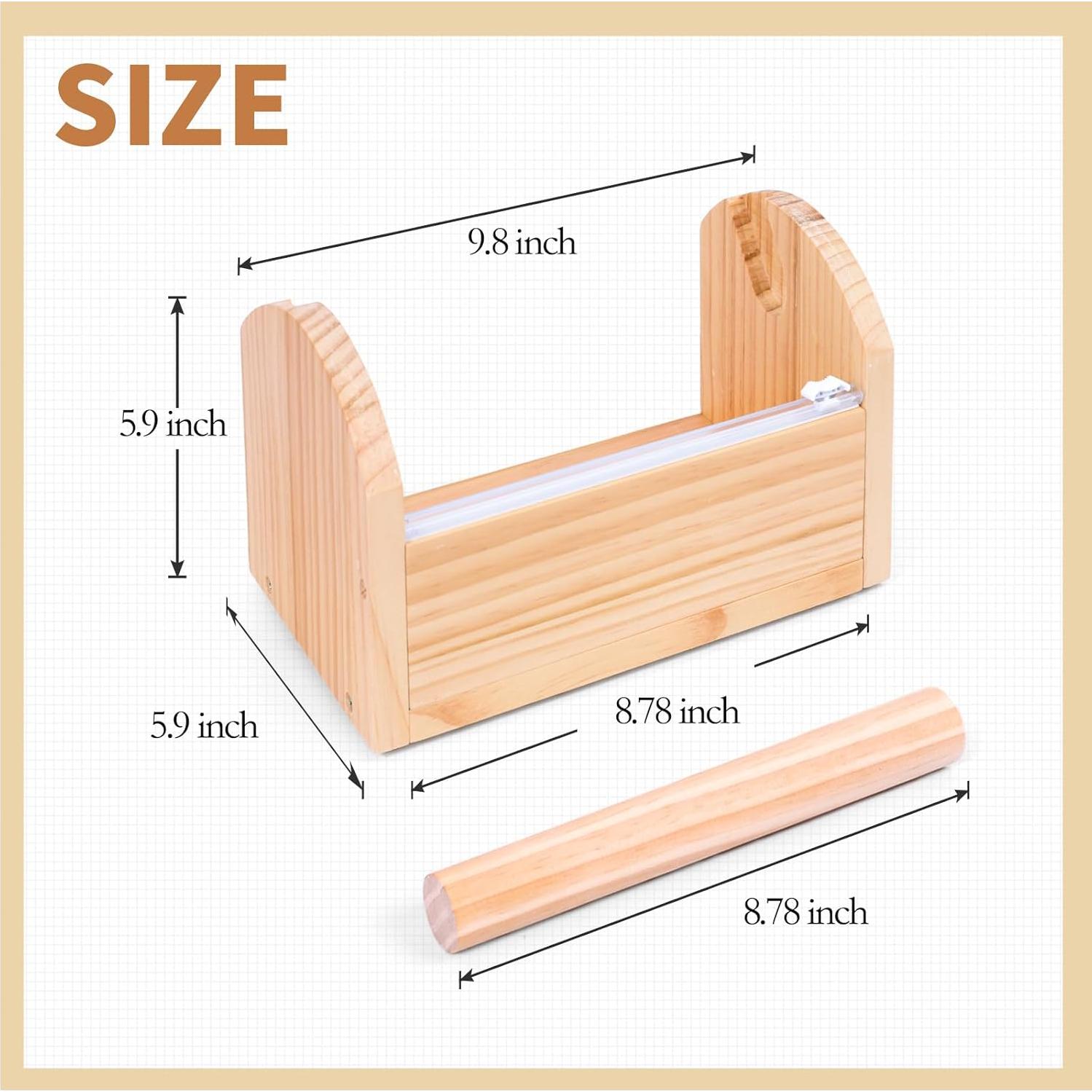 Dispensador de Cinta Adhesiva Niyanghome Cortador Deslizante 24.9cm