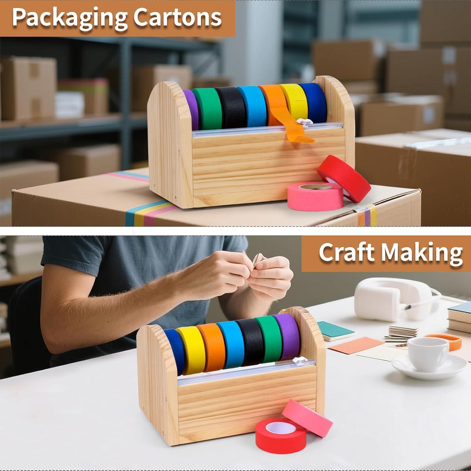 Dispensador de Cinta Adhesiva Niyanghome Cortador Deslizante 24.9cm