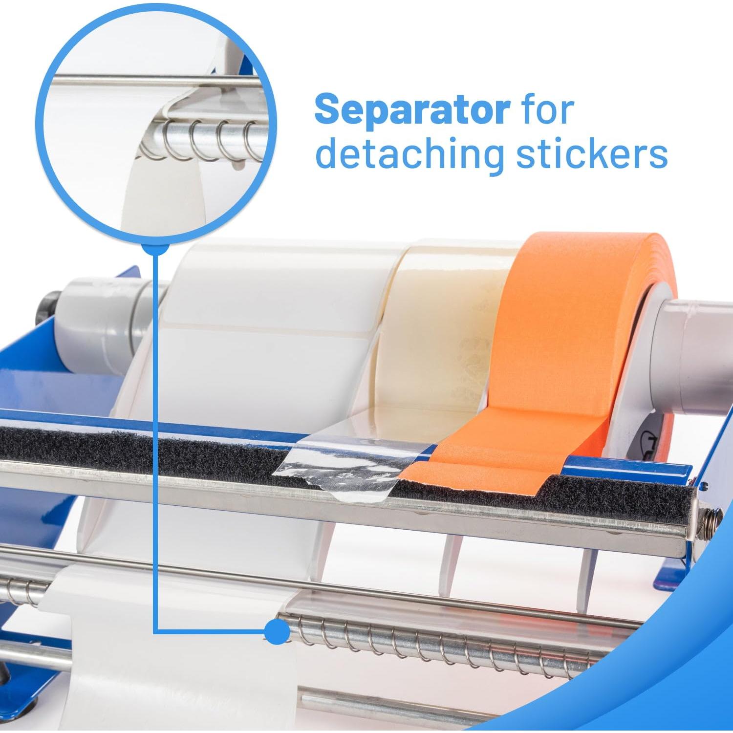 Dispensador Manual de Etiquetas IDL 30.48 cm Acero Resistente