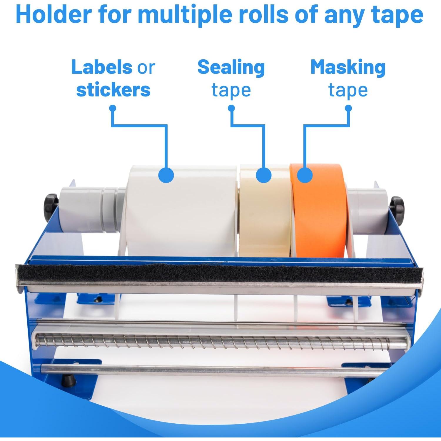 Dispensador Manual de Etiquetas IDL 30.48 cm Acero Resistente