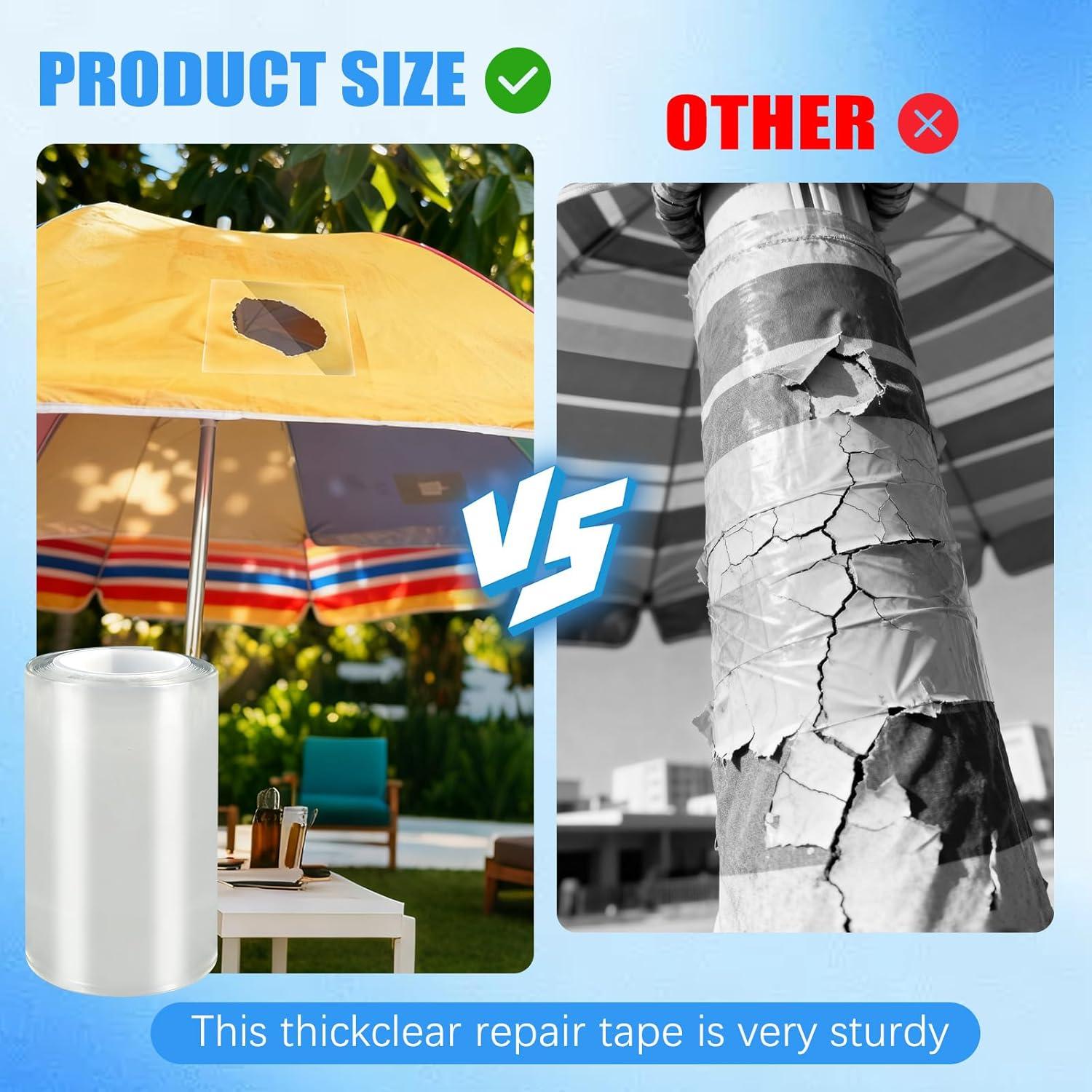 Cinta de Reparación Impermeable GAQWOK 10 cm x 3 m