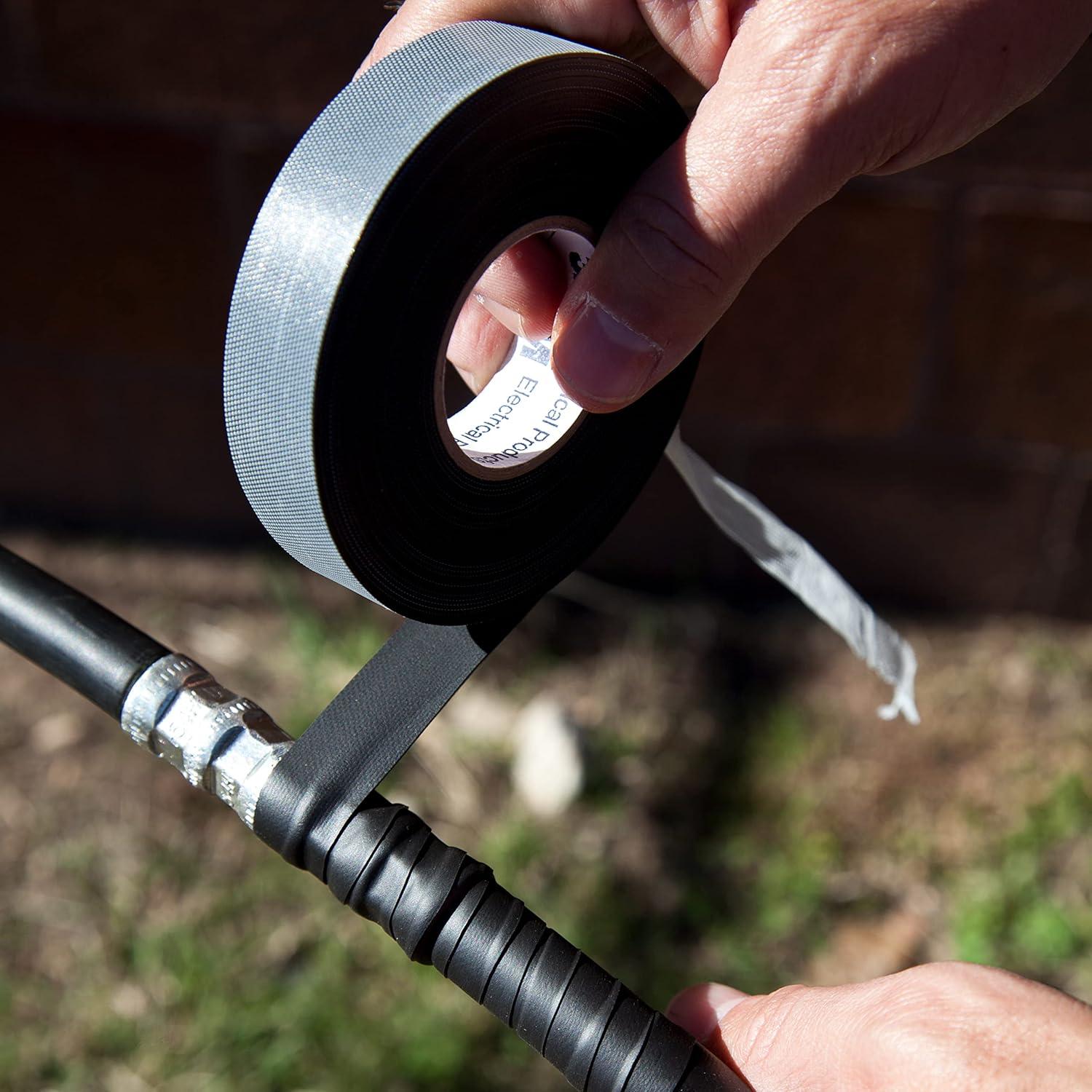 Cinta aislante eléctrica 3M Temflex 2155 6.1m Negra