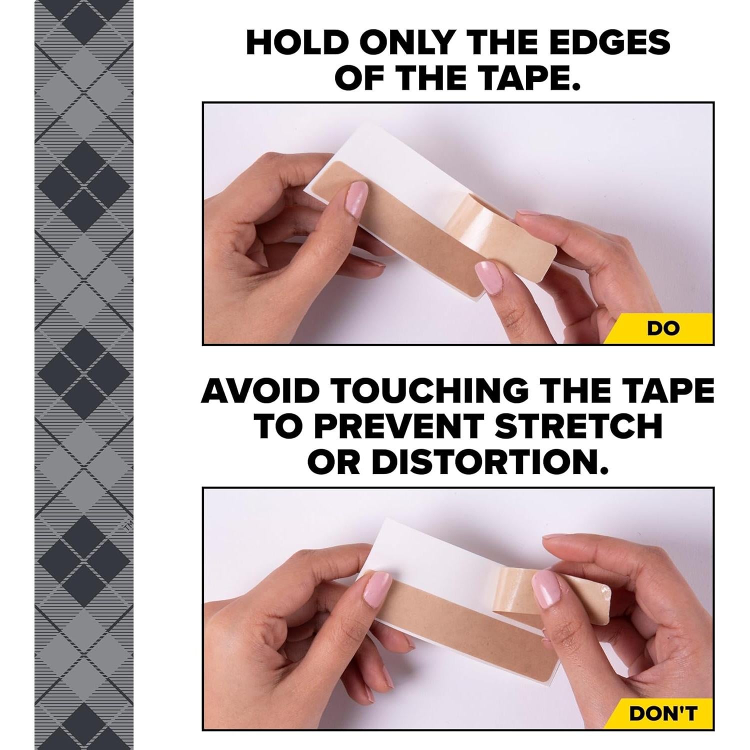 Tiras Adhesivas Permanentes Scotch 1.9 cm x 10.2 cm para DIY